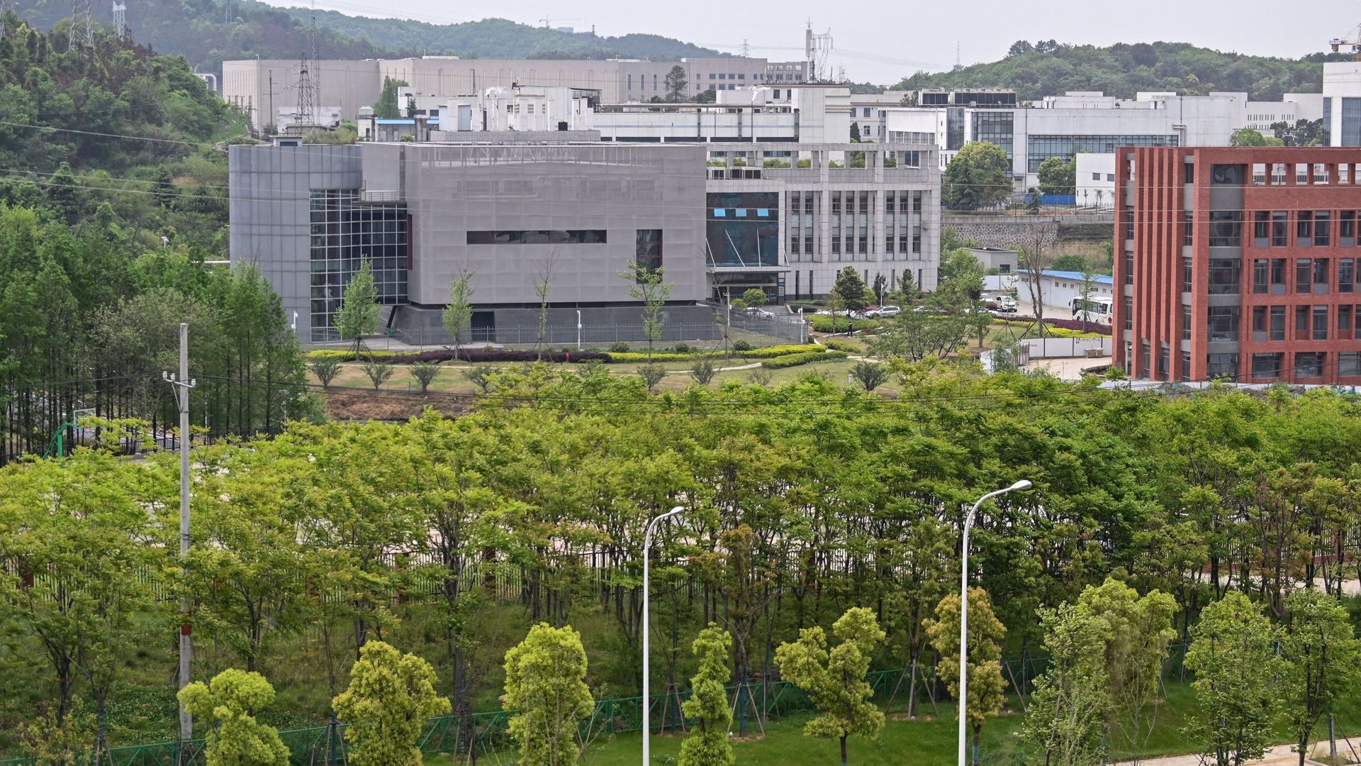 Le laboratoire P4 situé dans l'enceinte de l'institut de virologie de Wuhan en Chine