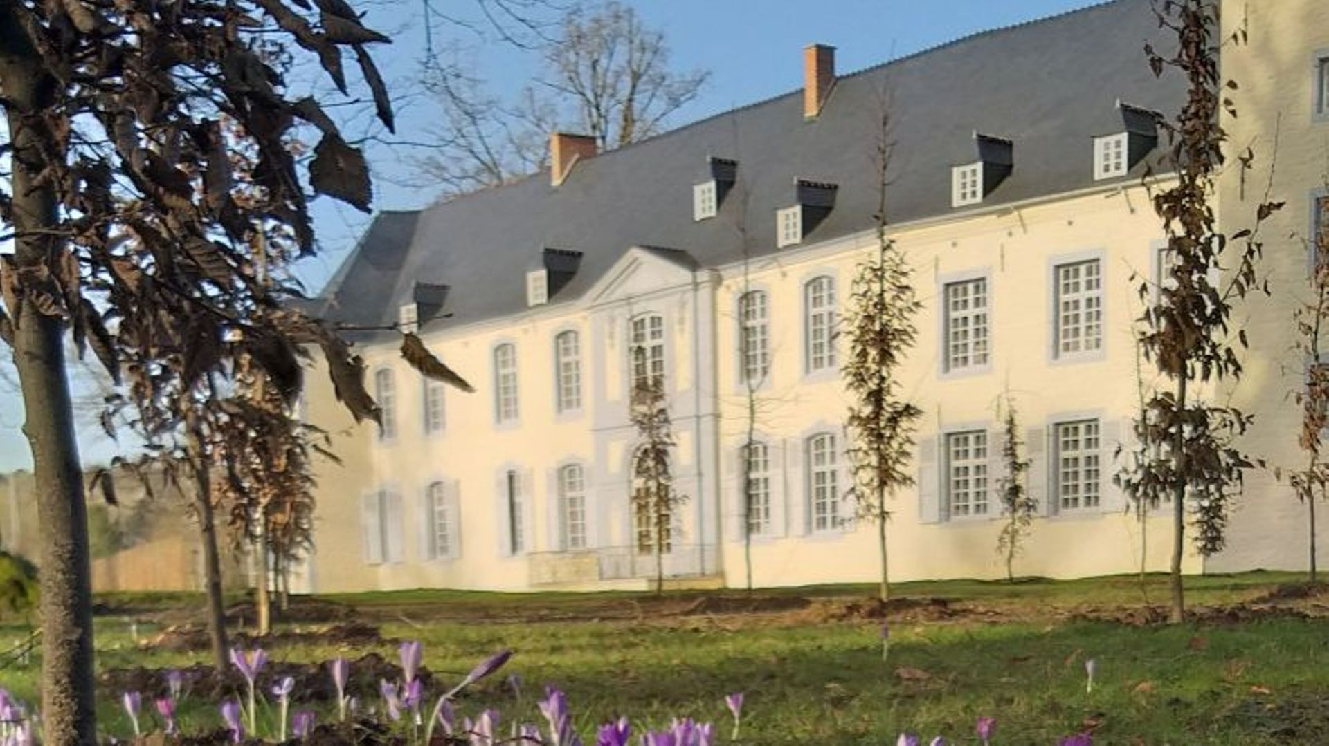 Le château des Jardins d'Eau d'Annevoie