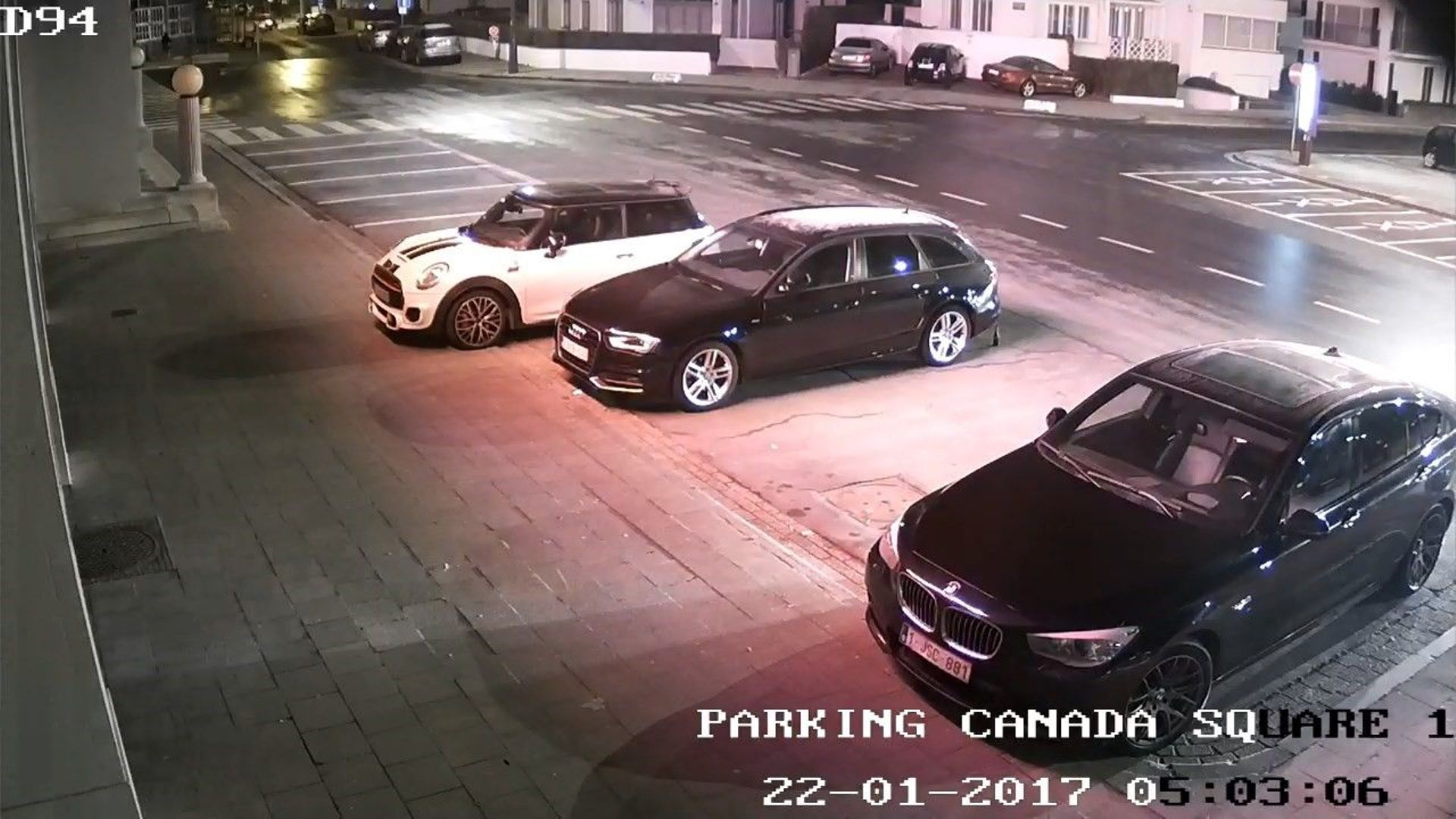 Une image capturée par les caméras de surveillance lors de l'assassinat de Sophie Muylle.