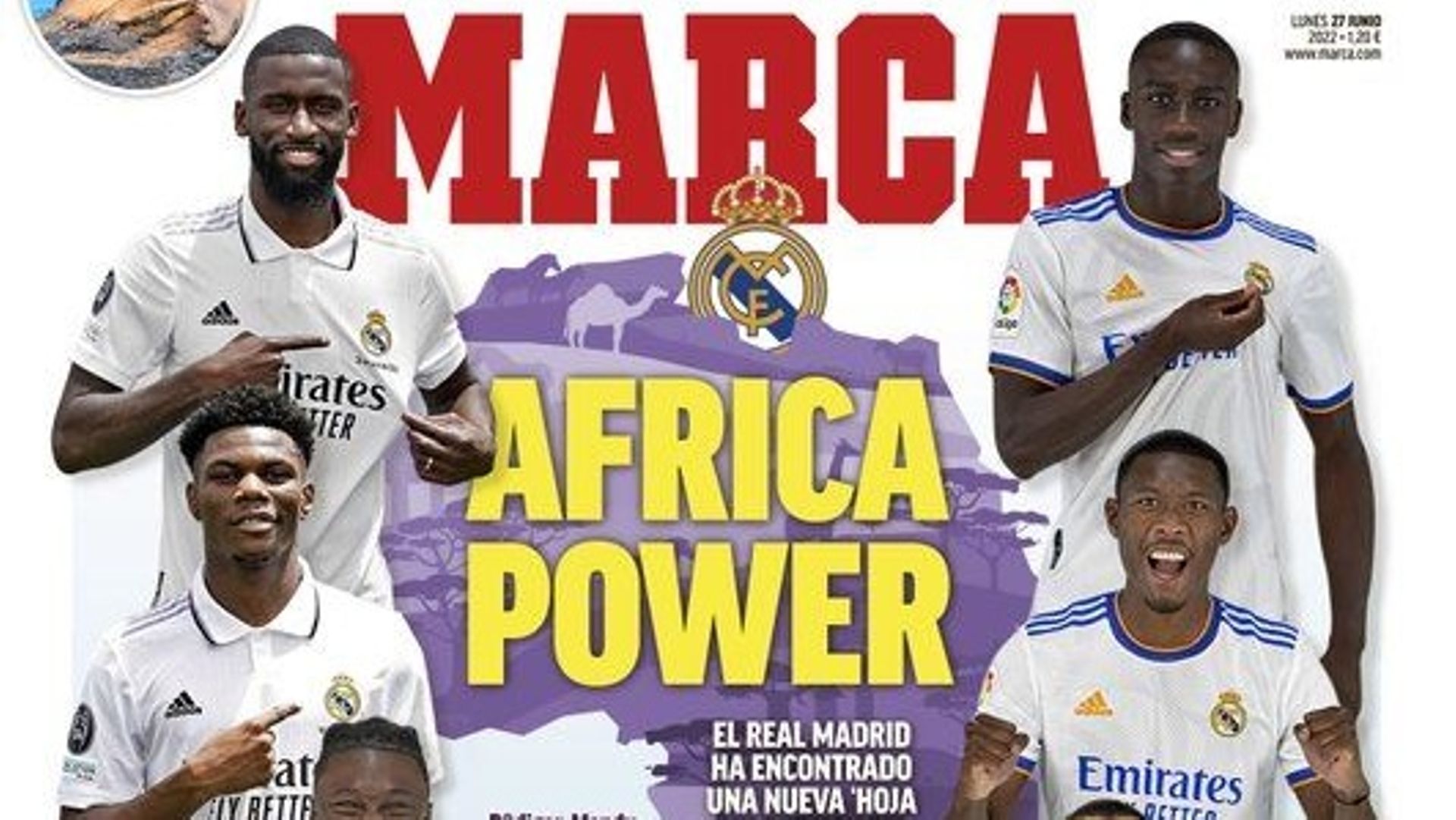 “Africa Power”, la prima pagina di Marka che fa parlare la gente