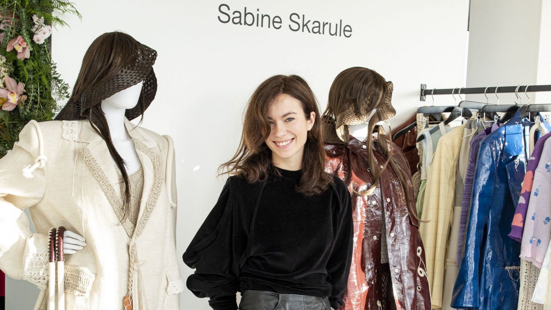 Sabine Skarule, lauréate des prix du design H&M 2020 à Berlin, le 28 novembre 2019