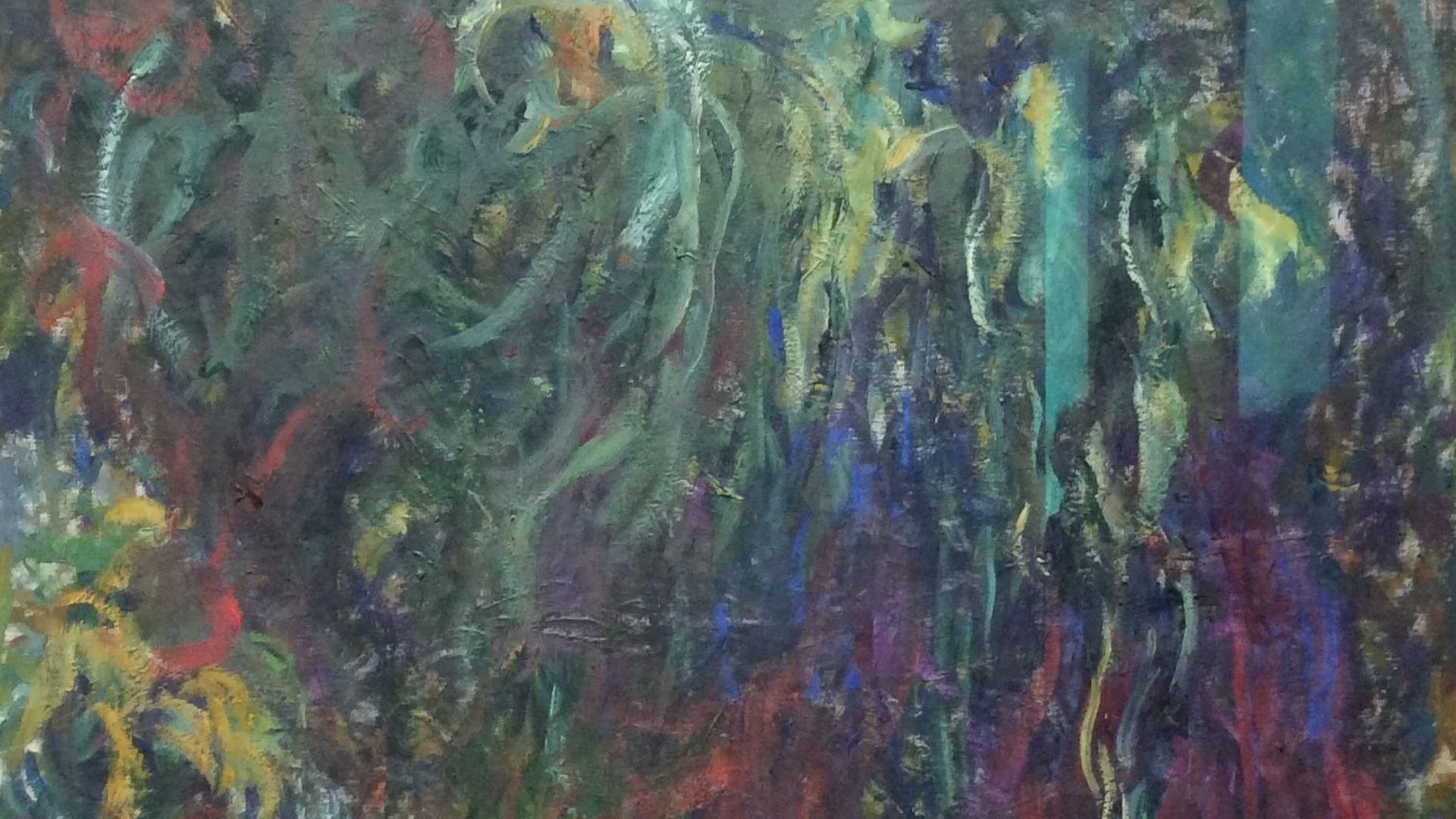 Claude Monet, Saule pleureur, 1920-1922	