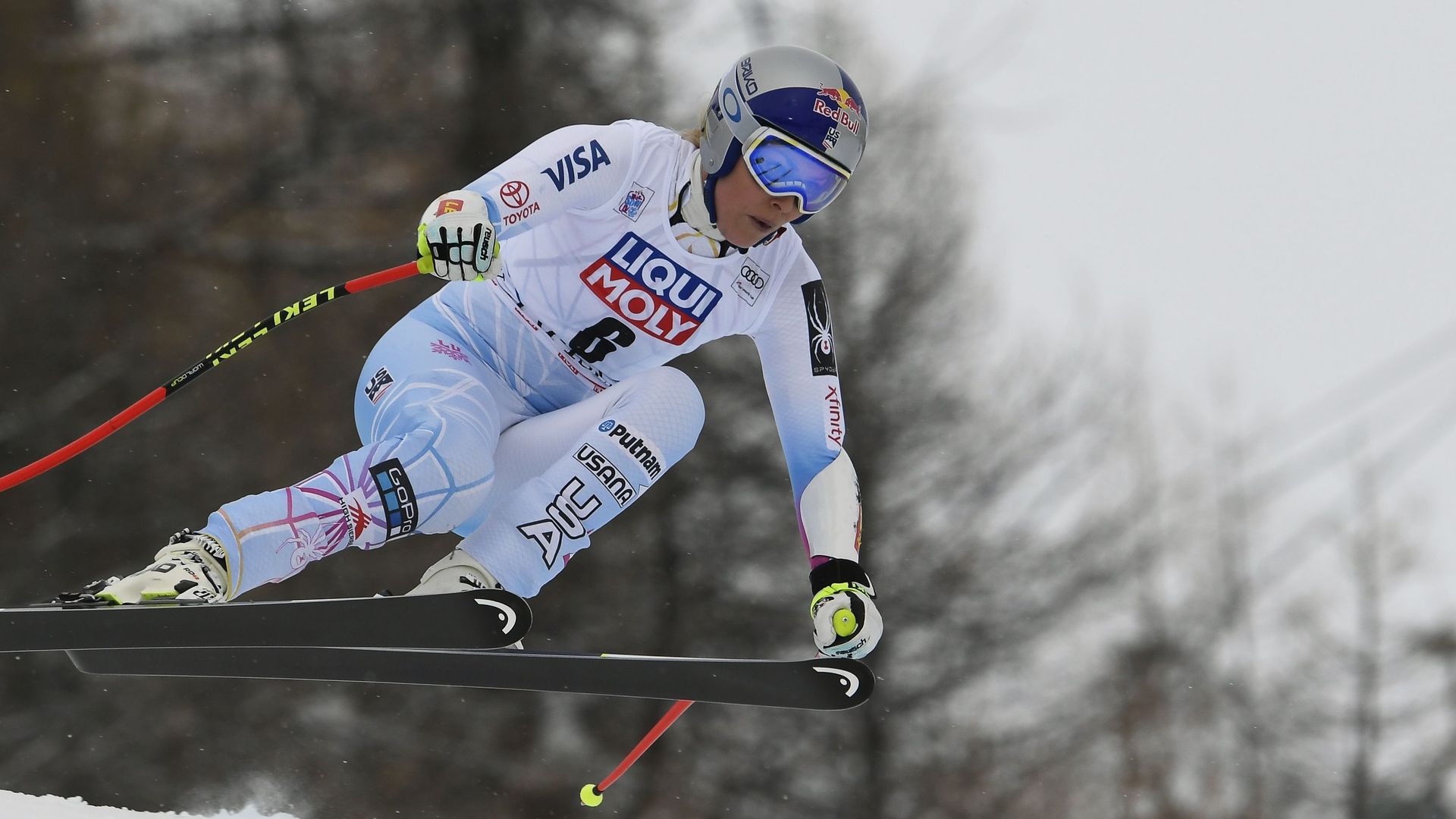 78ème Succès Pour Lindsey Vonn, Victorieuse Du Super-G De Val D'Isère ...