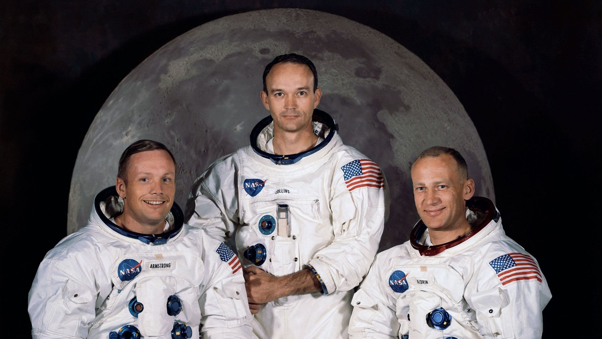 Armstrong, Aldrin et Collins