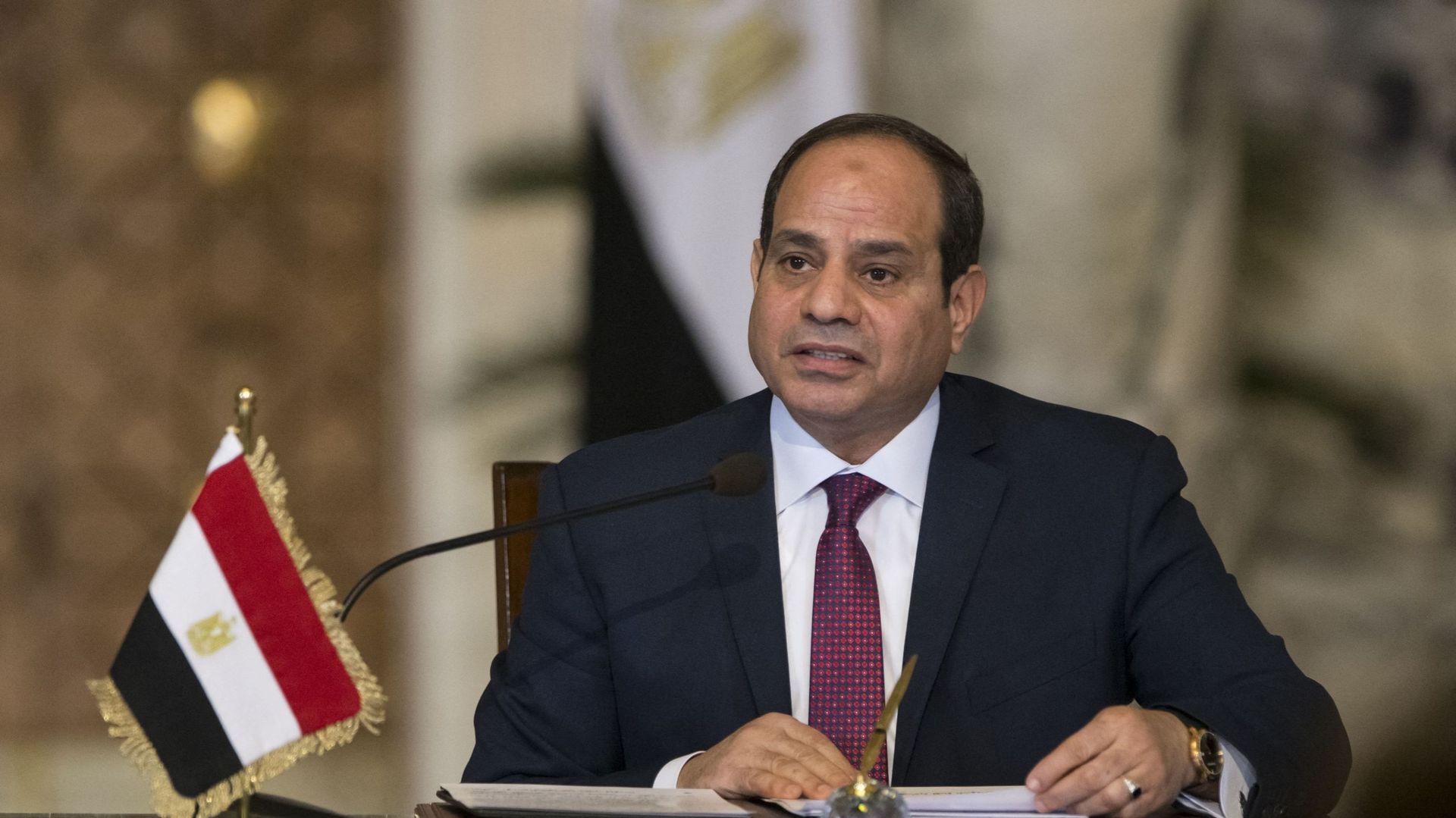 Le président égyptien Abdel-Fattah al-Sissi
