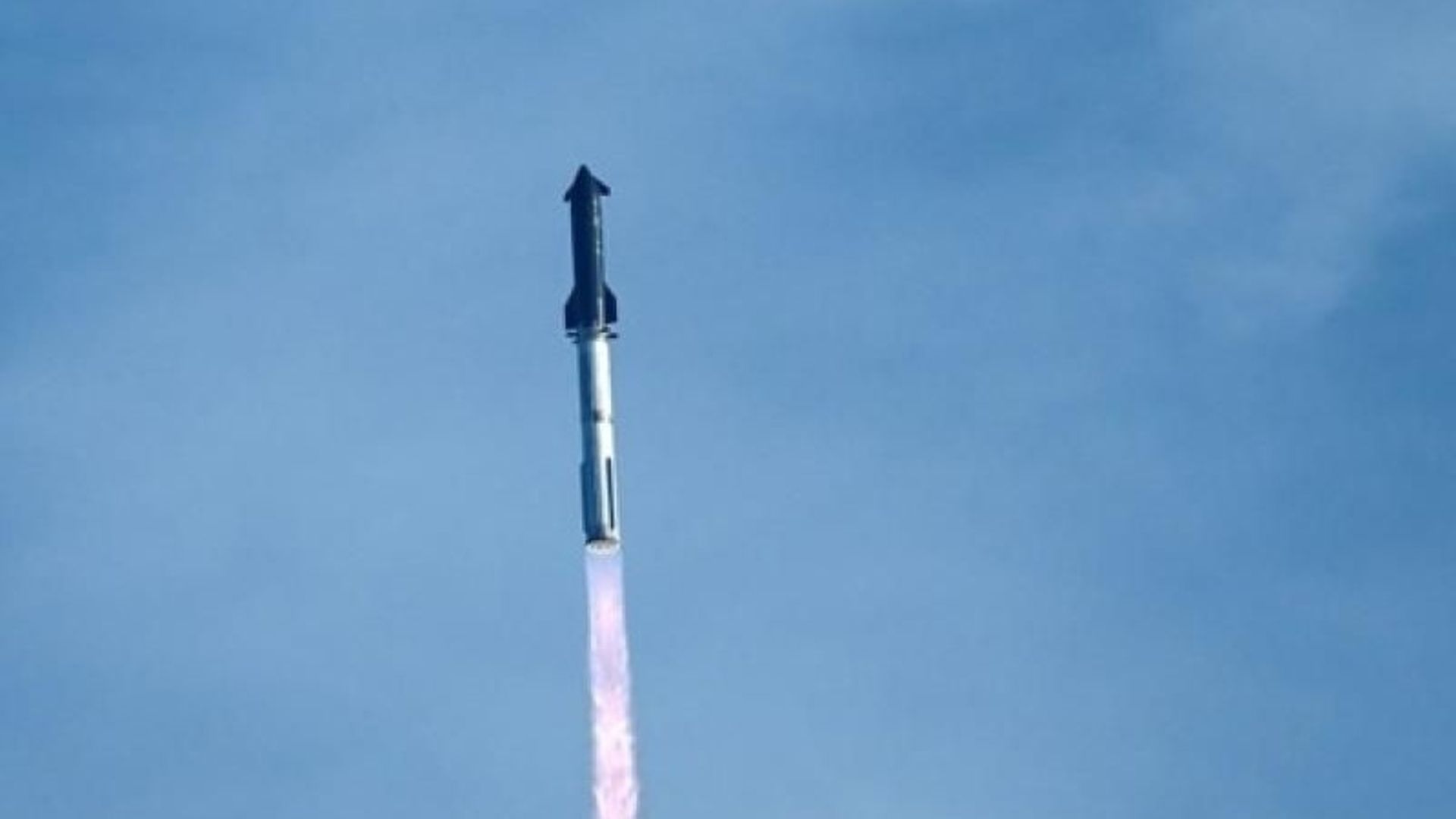 Nouveau vol test réussi pour la mégafusée Starship de Musk, dont le vaisseau a amerri