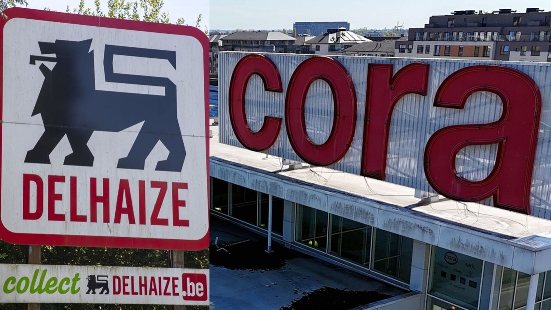 Sept nouveaux supermarchés Delhaize à la place des magasins Cora appelés à fermer