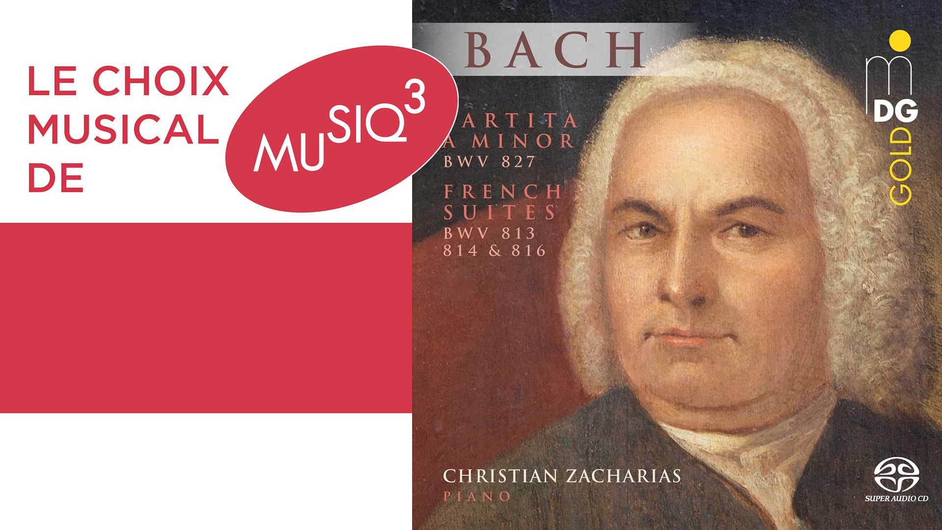 Christian Zacharias propose un supplément d'âme à la Bach