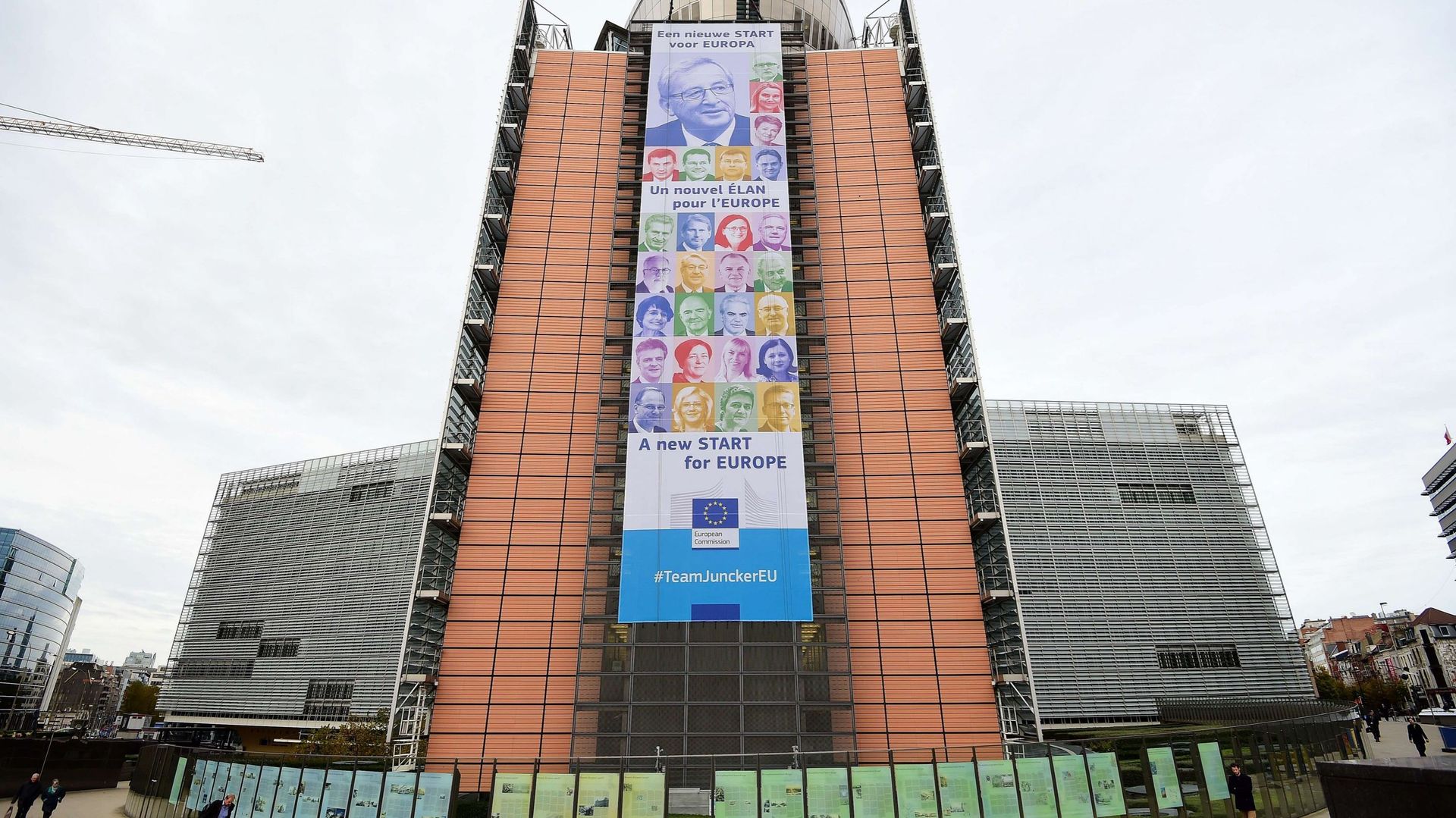 Le siège de la Commission européenne