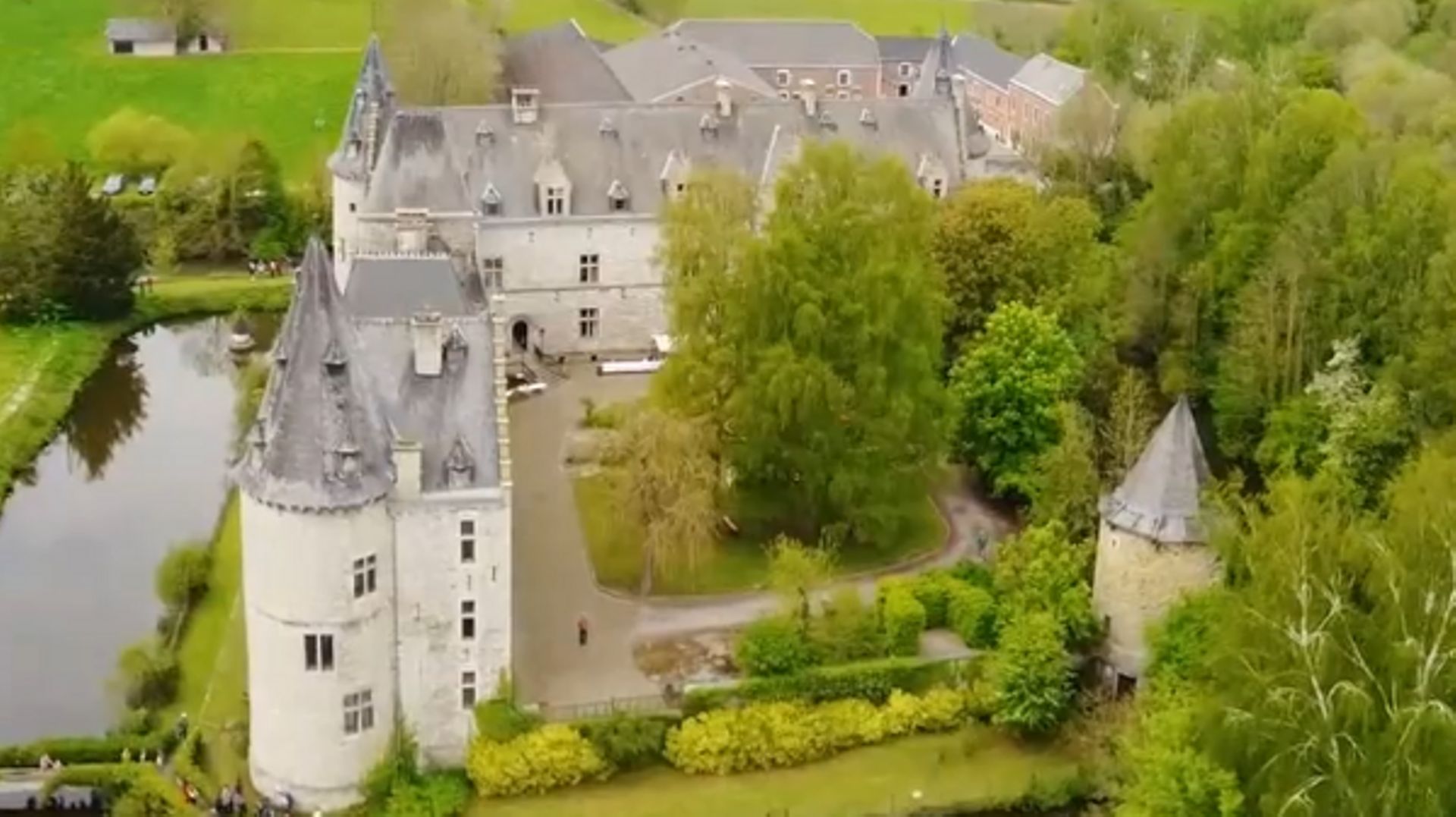 Liège: le château de Fallais exceptionnellement ouvert au public