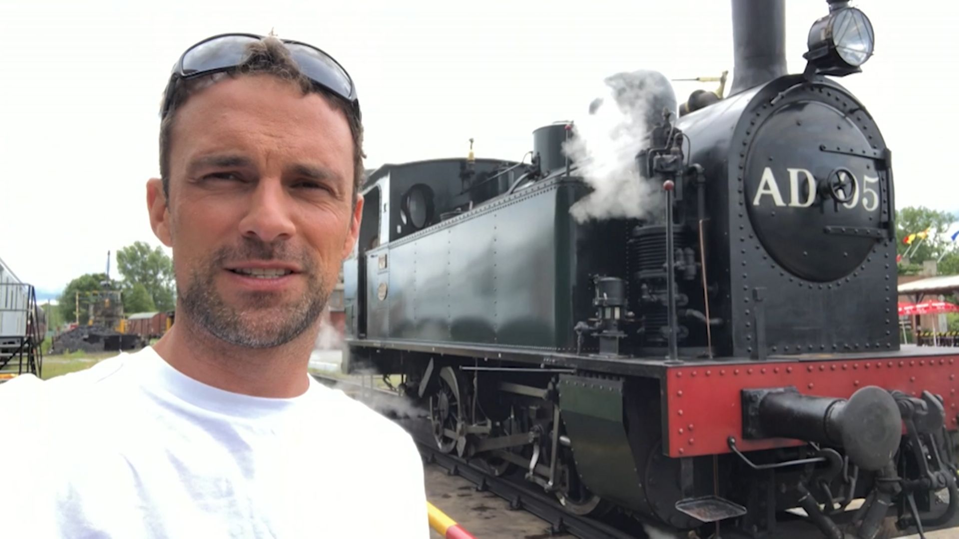 Remontez le temps à bord d'un authentique train à vapeur avec Tanguy Dumortier 
