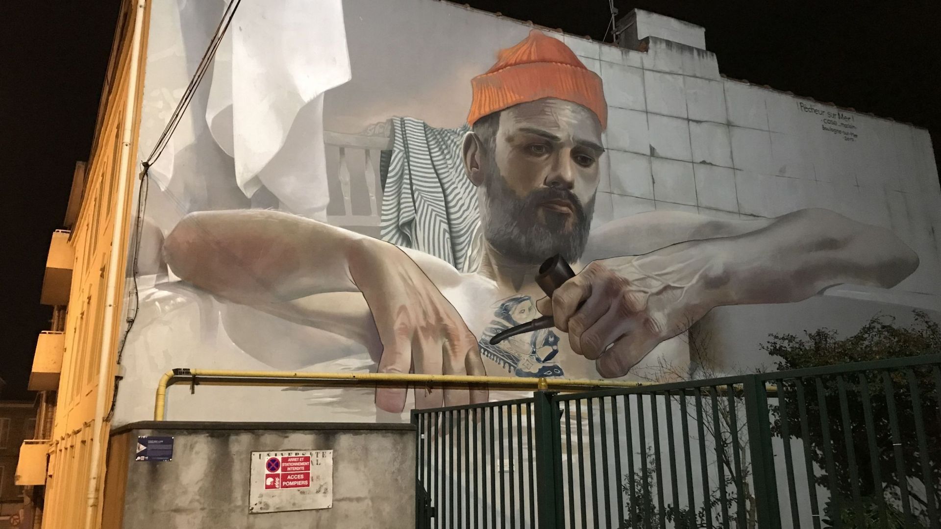 Fresque à Boulogne-sur-Mer