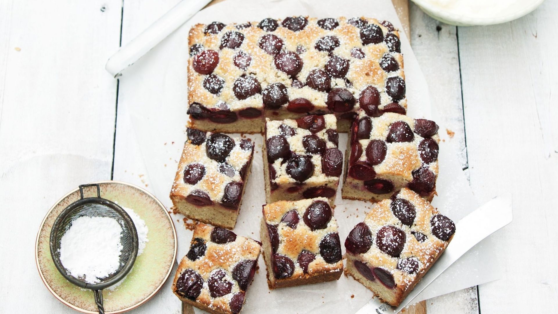 Gâteau aux cerises.