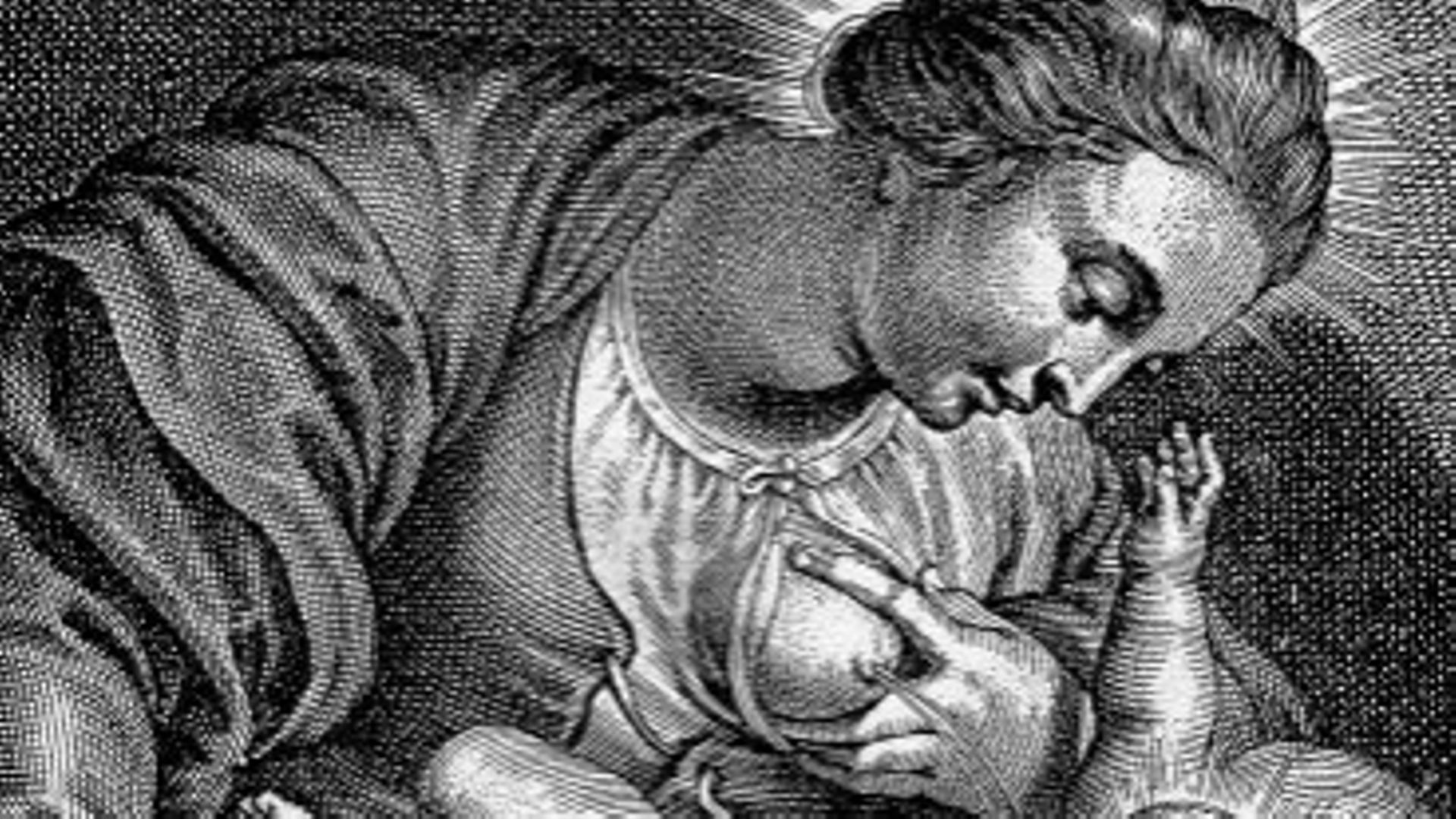 Vierge allaitant - Rubens