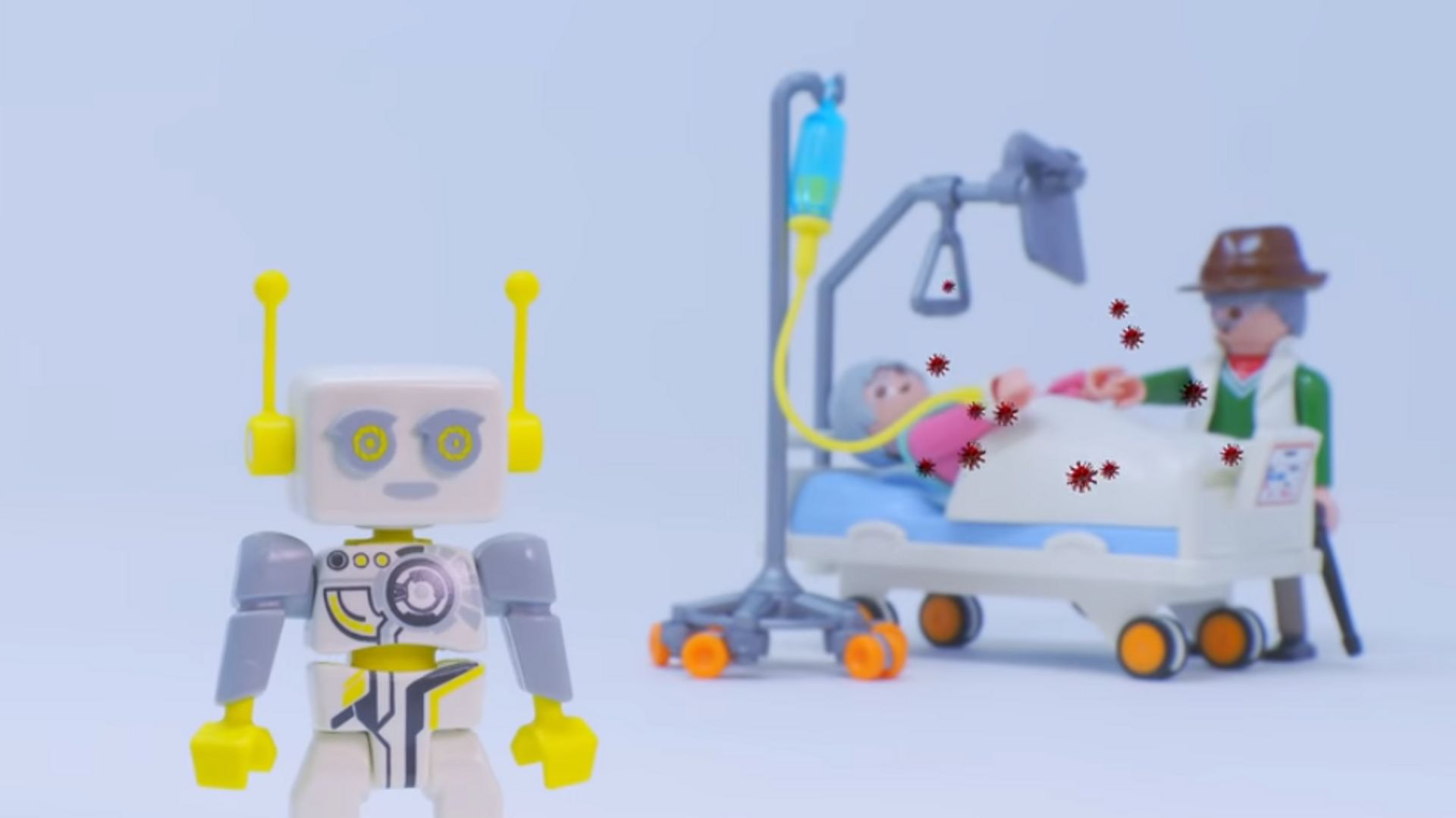 Les PlayMobil s'animent pour expliquer le coronavirus à nos enfants