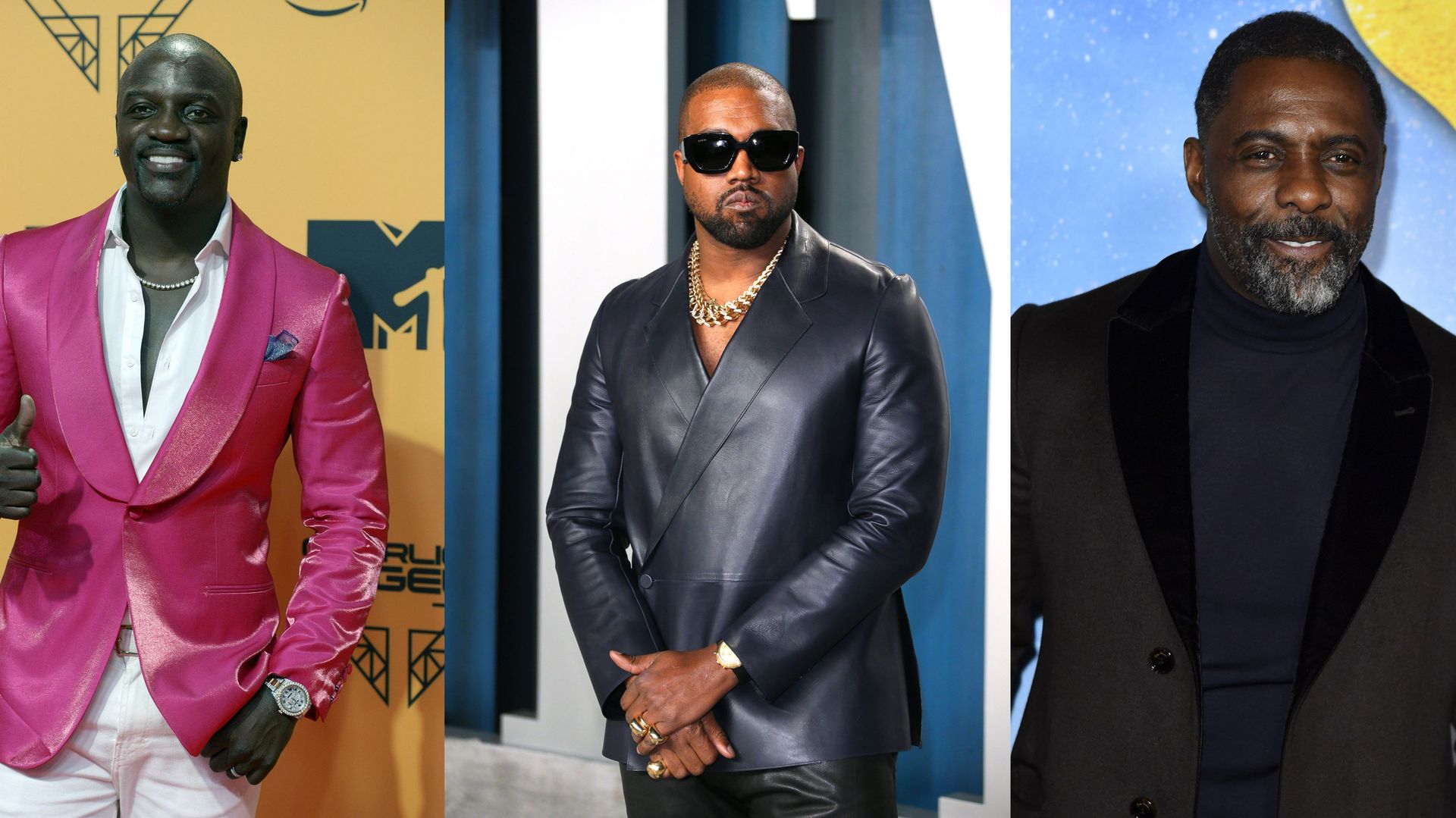 Akon, Kanye West et Idris Elba se lancent tous les trois dans l'immobilier, que ce soit en Afrique ou aux Etats-Unis.