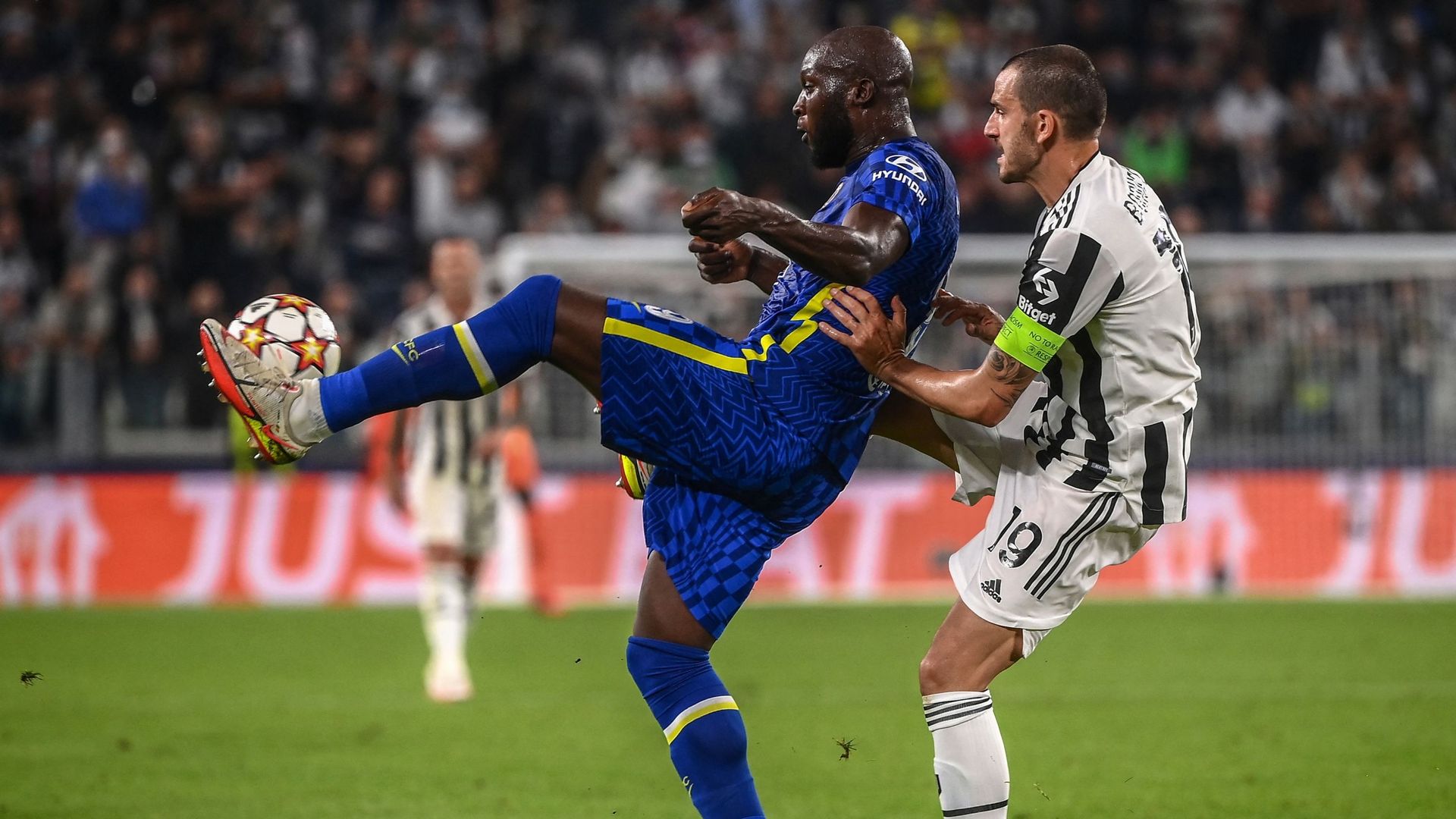 Romelu Lukaku et Leonardo Bonucci