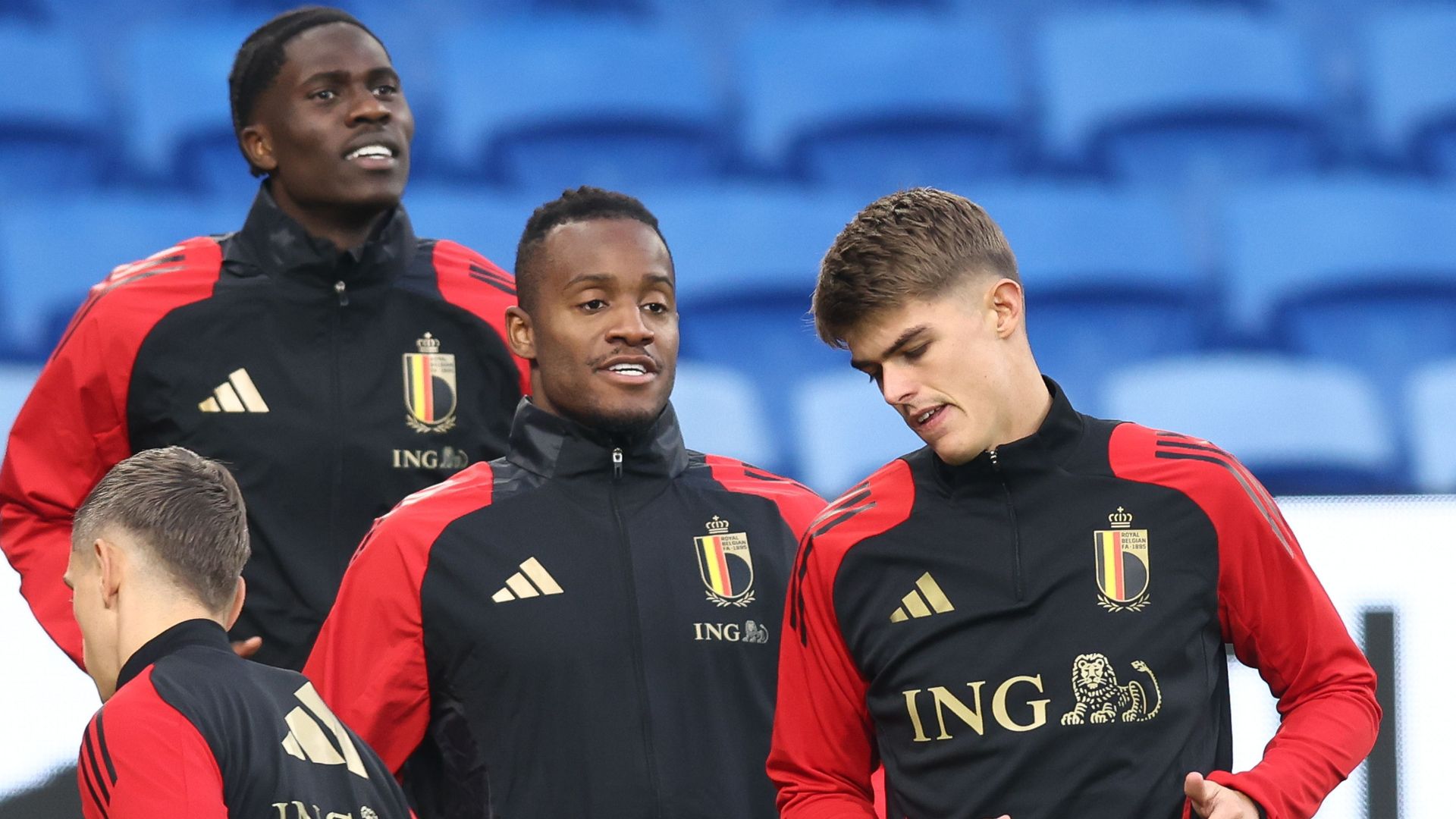 Dernier entrainement avant pays de Galles-Belgique : 25 Diables Rouges présents, défaite interdite