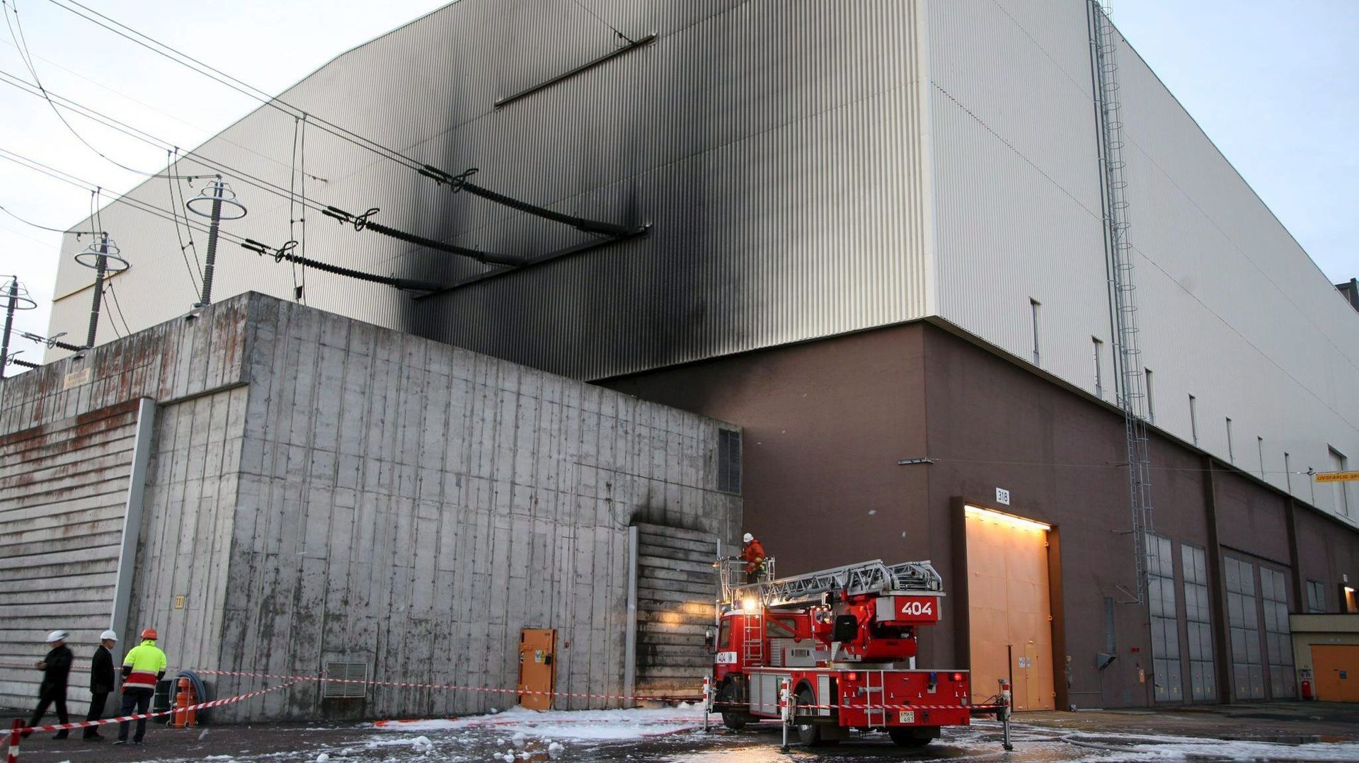 Les pompiers étaient intervenus après l'incendie d'un transformateur à Ringhals en 2006.