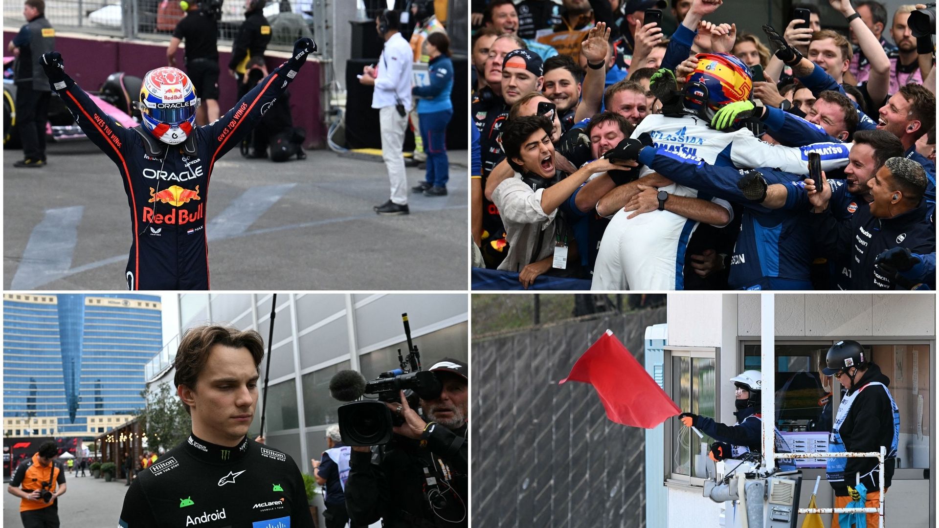 Une démonstration, des erreurs inhabituelles et un retour aux avant-postes : 5 choses à retenir du GP de F1 en Azerbaïdjan