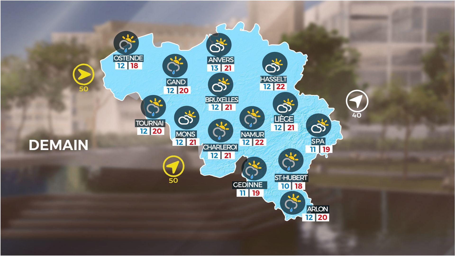 Demain, journée plus calme