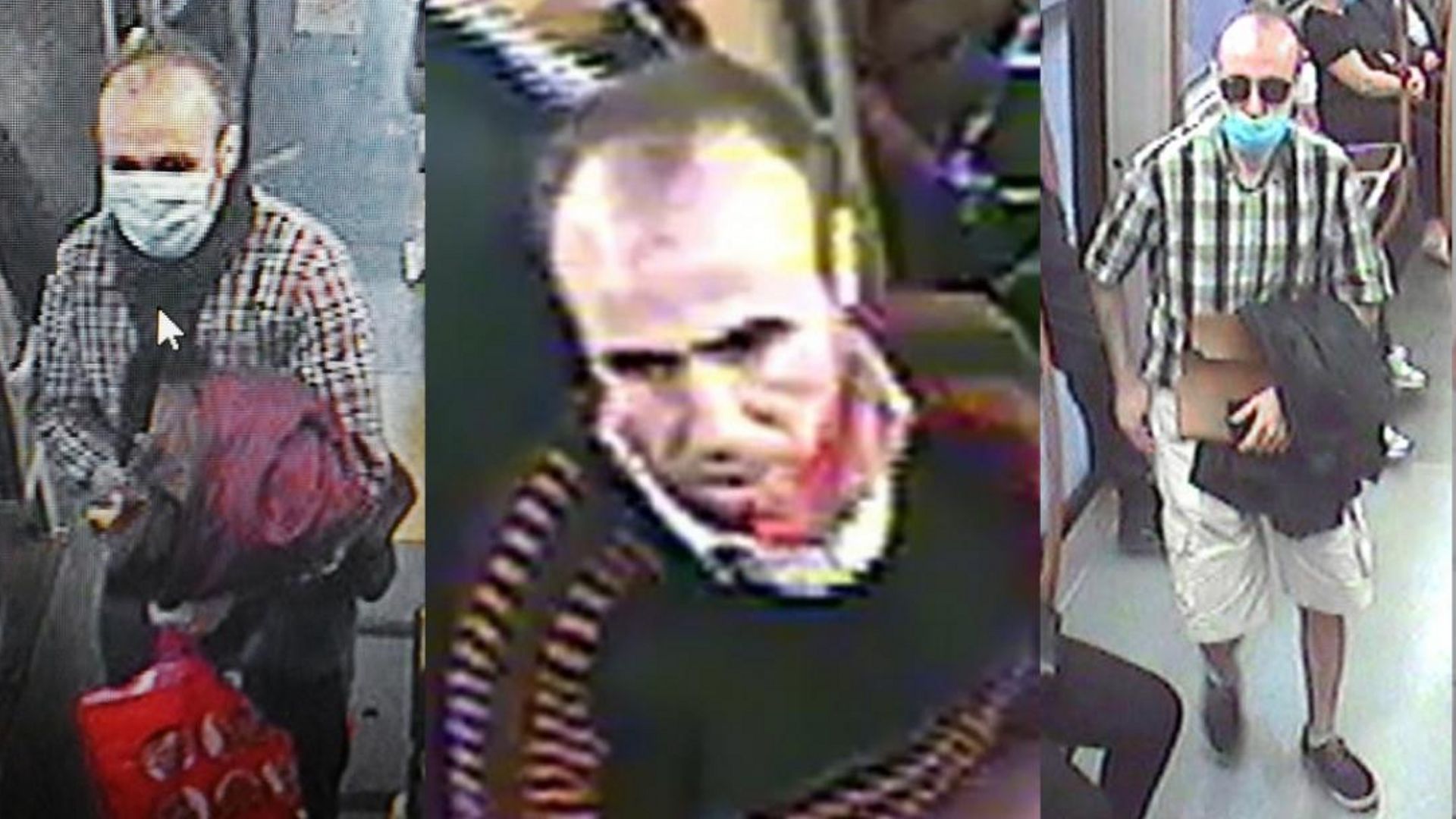 L’avis de recherche et le suspect, reconnu formellement par Isabel Morales Solis.