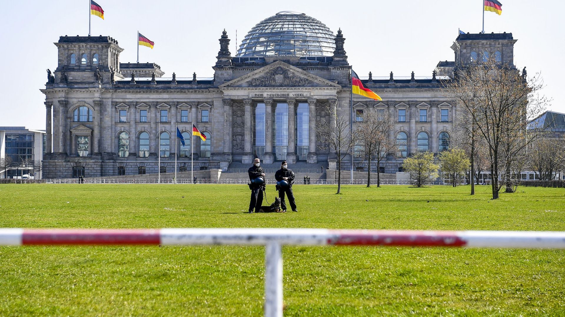 Bundestag allemand, à Berlin, le 21 avril 2021