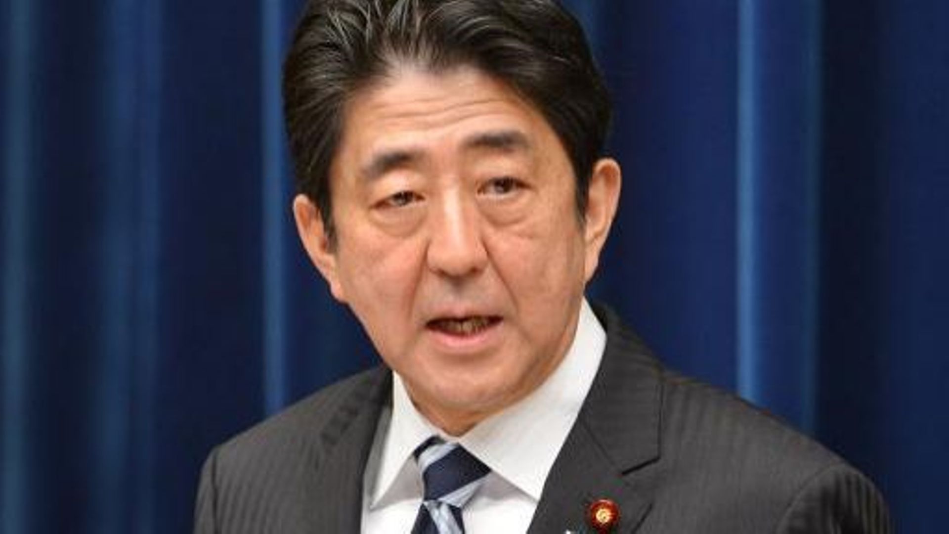 Le Premier ministre japonais Shinzo Abe, le 11 janvier 2013 à Tokyo