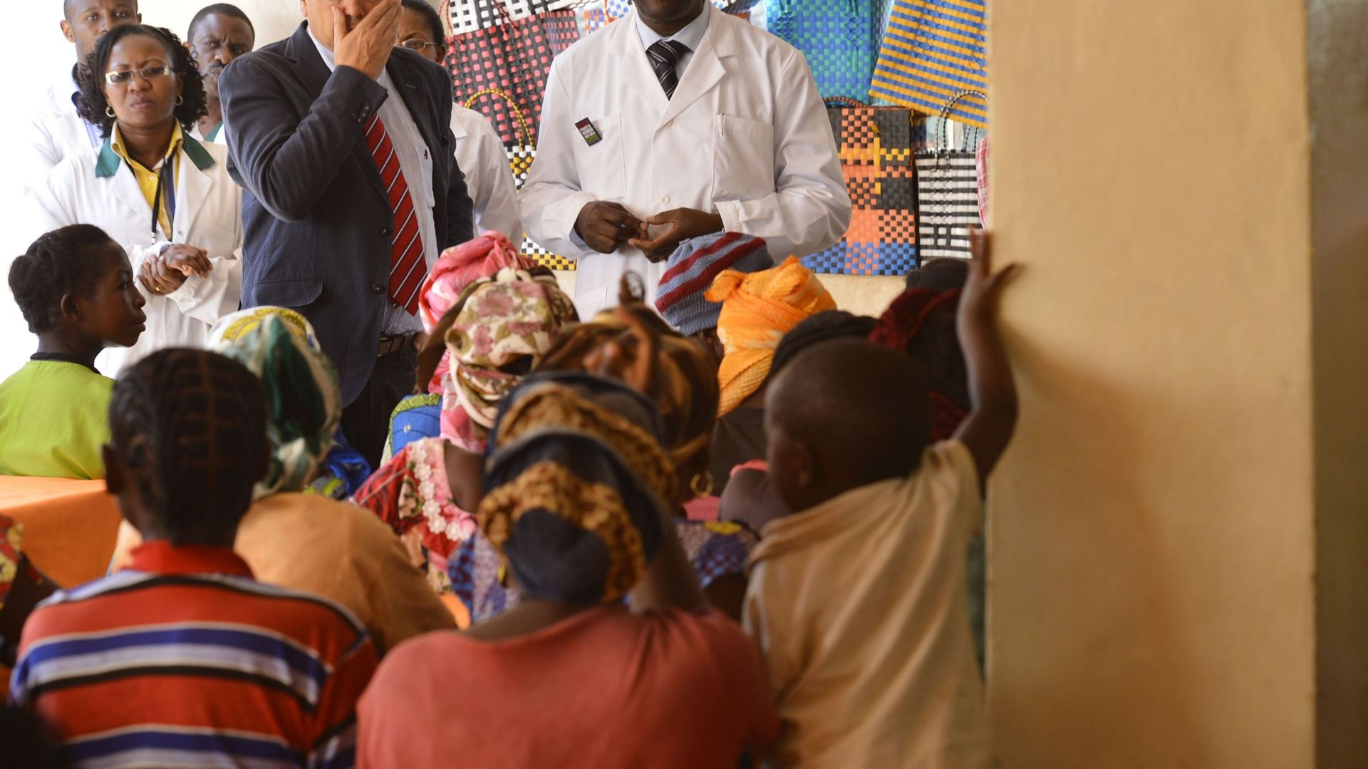 Une visite de Didier Reynders à l'hôpital du docteur Mukwege en 2012