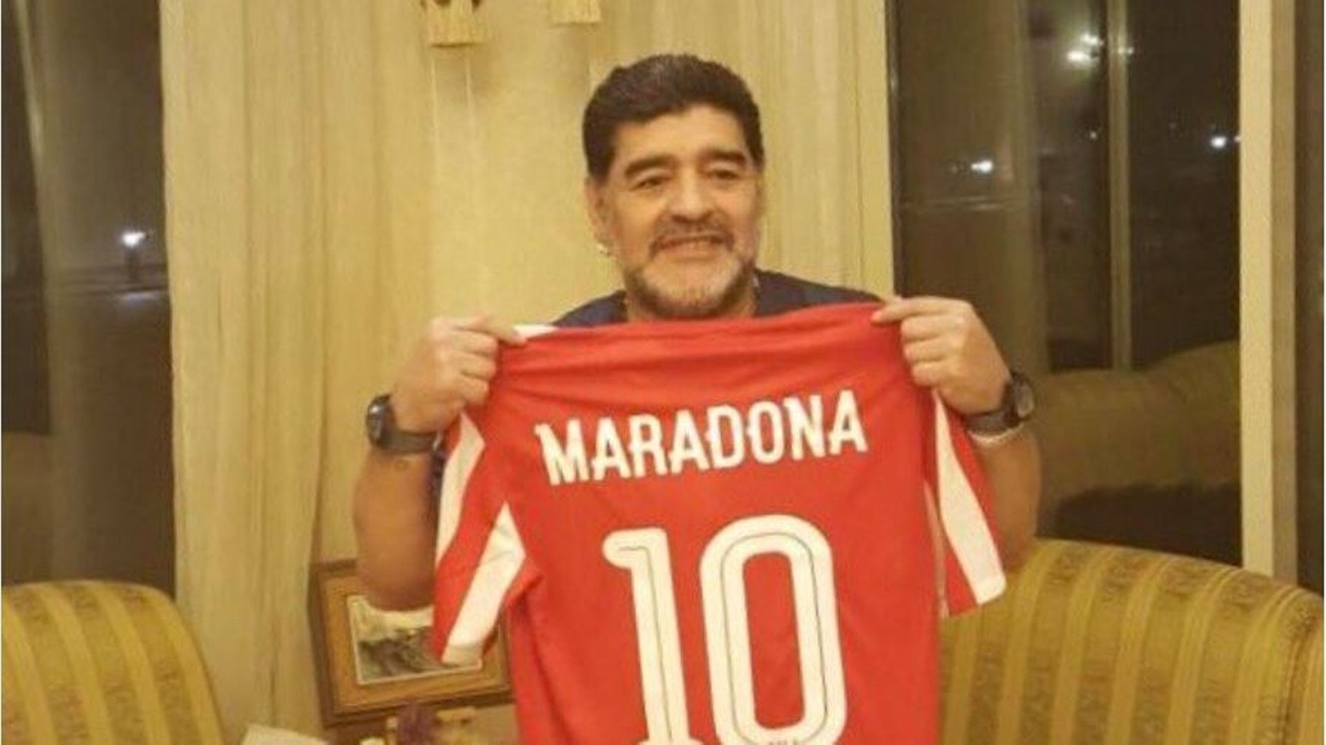 Maradona entraîneur de l'équipe émiratie d'Al Fujairah
