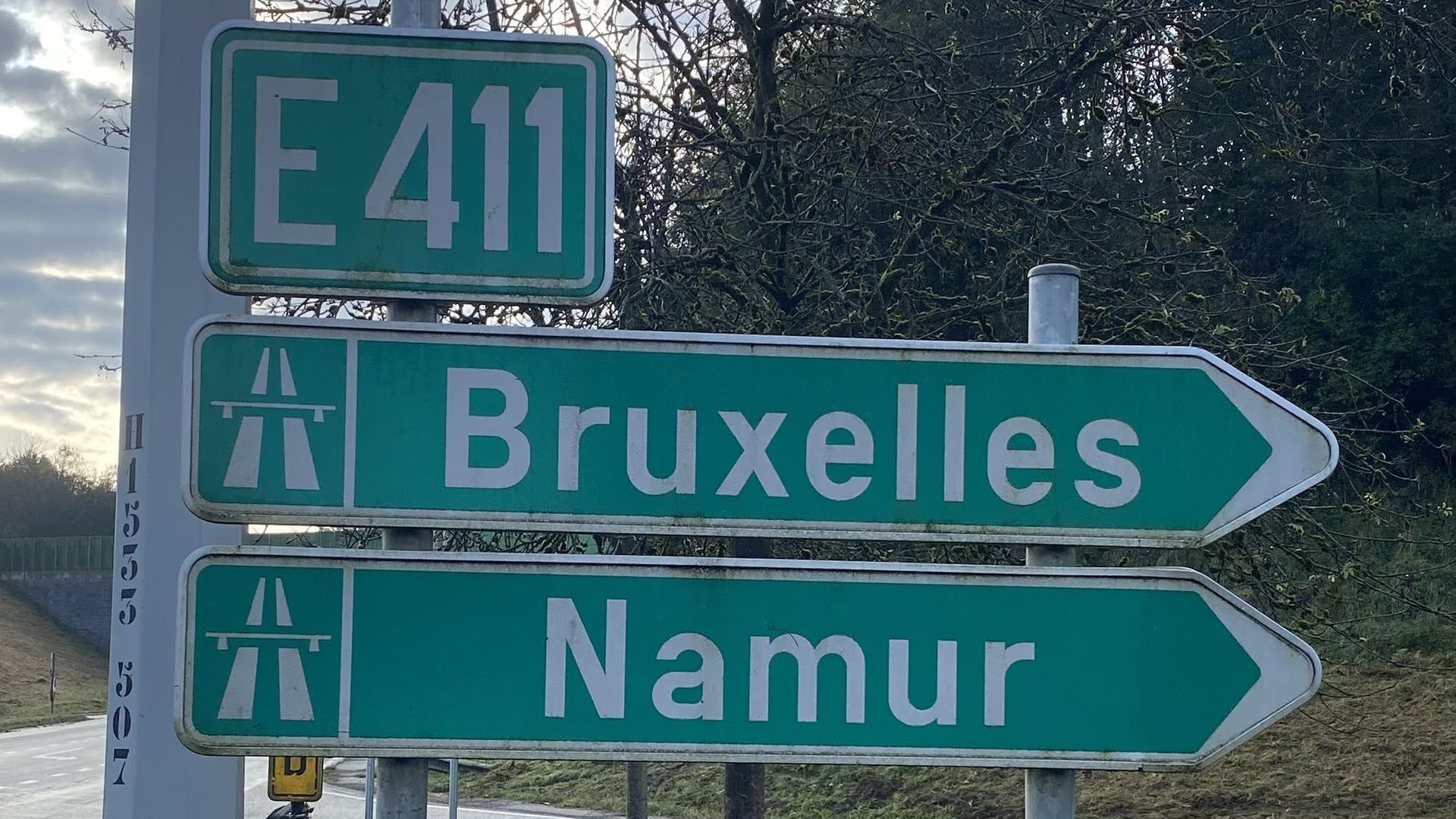 Travaux E411 : réparations urgentes entre Wavre et Bierges - RTBF Actus