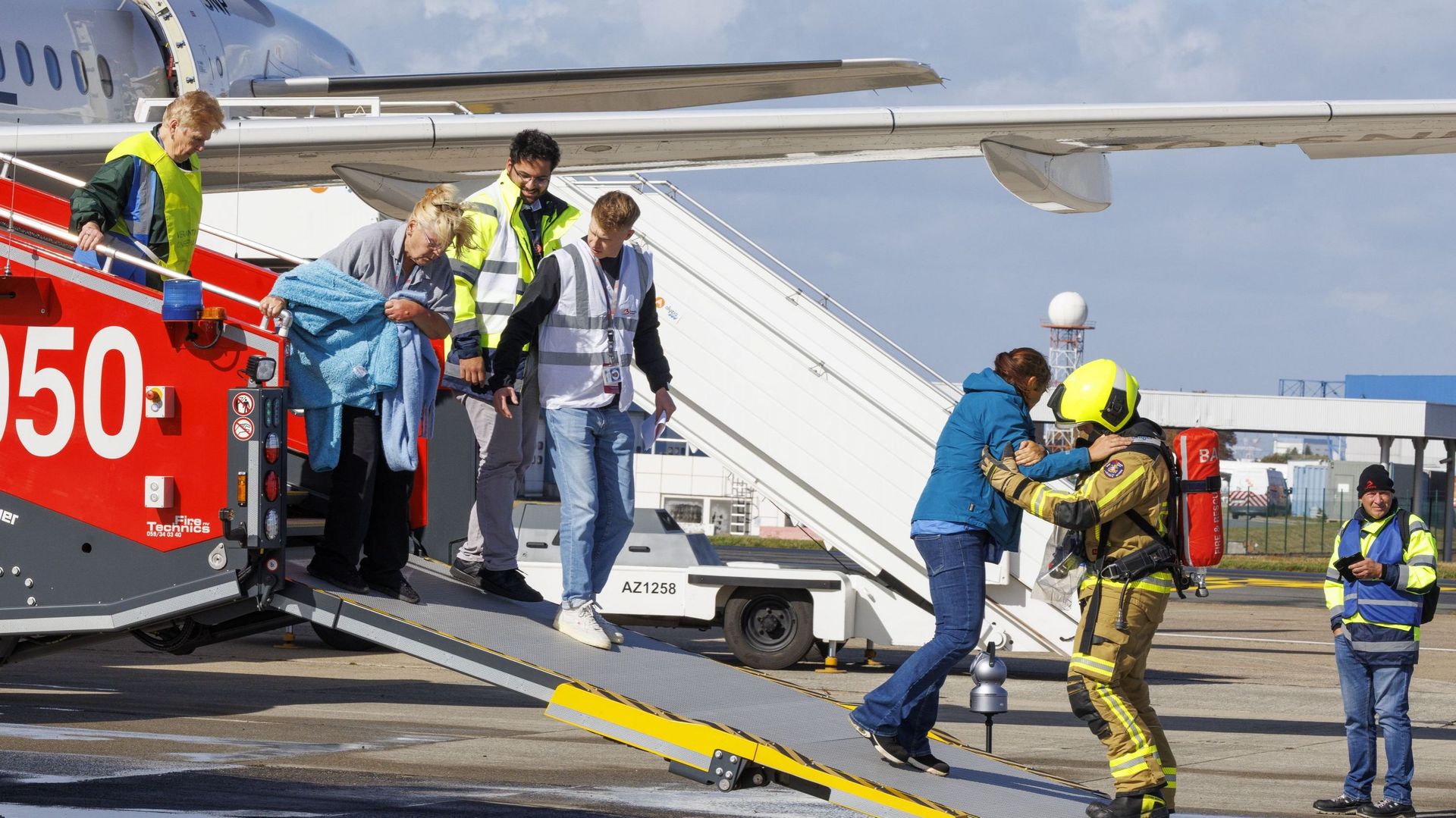 Exercice catastrophe à Brussels Airport : 300 personnes mobilisées