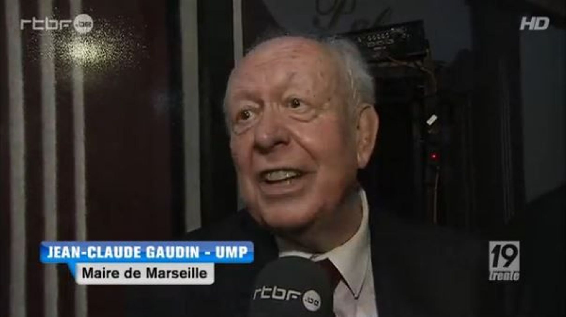 Jean-claude Gaudin, maire de Marseille: "le président veut mon scalp"