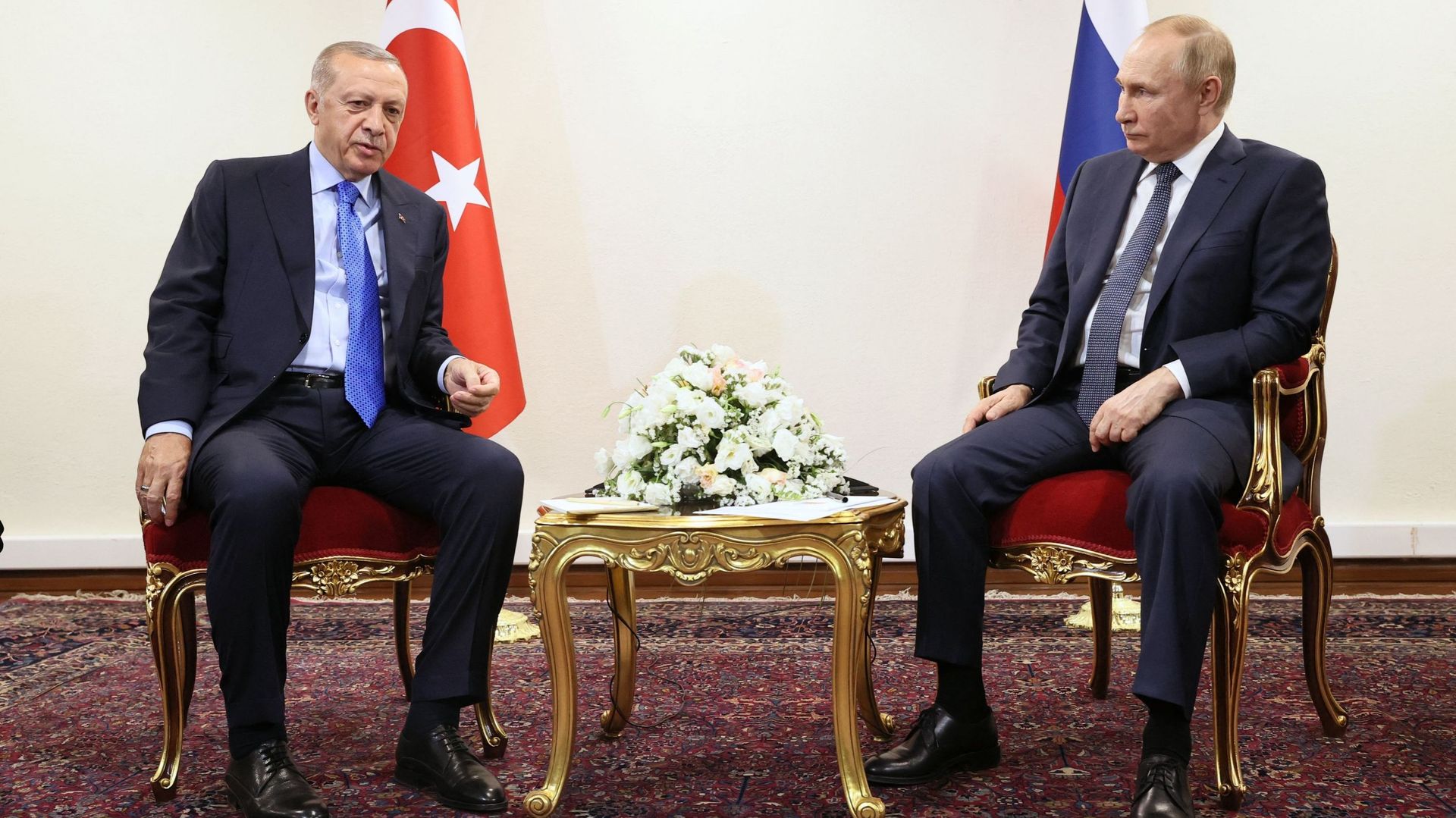 Реджеп Эрдоган провел телефонный разговор с Путиным