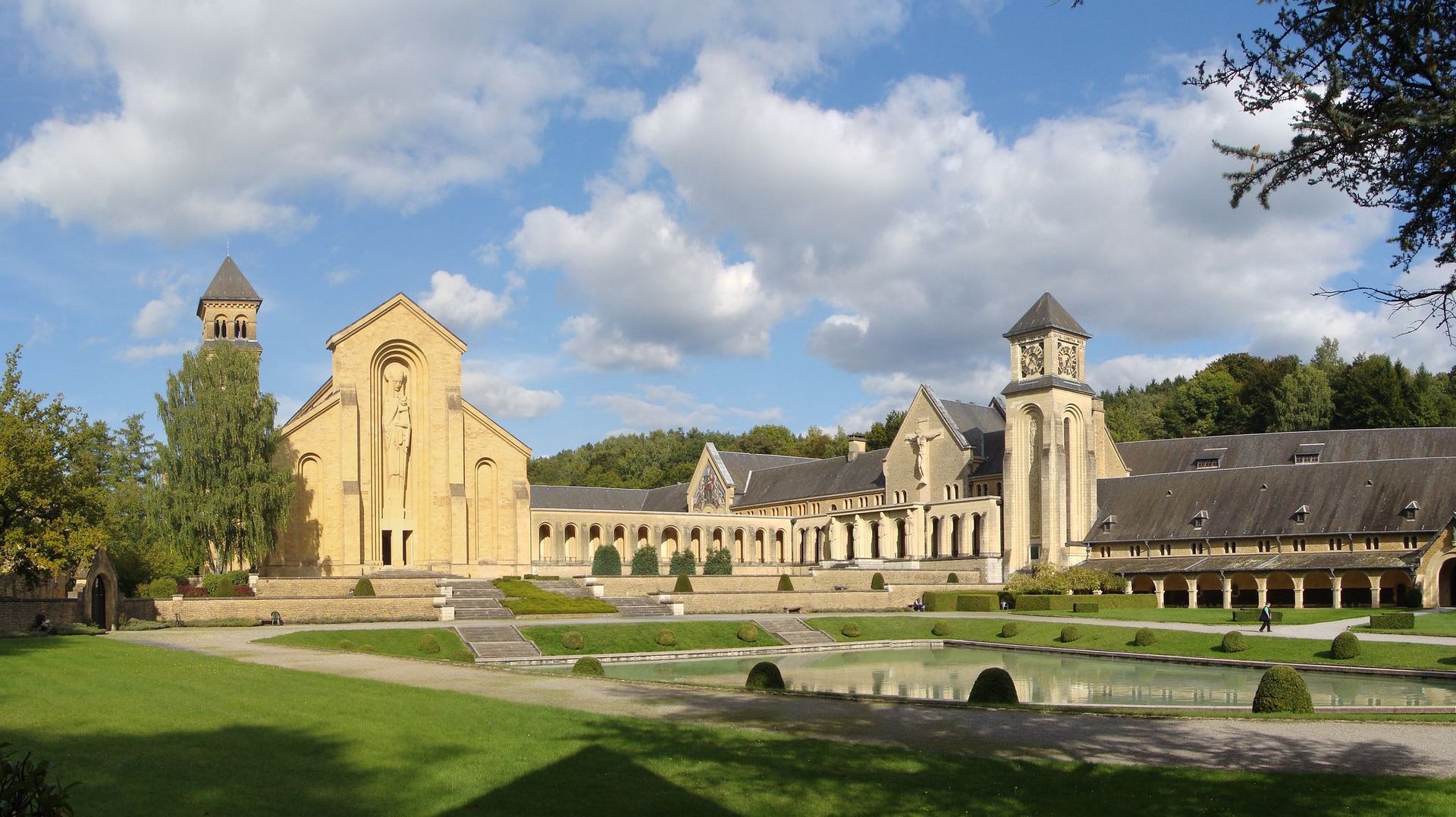 L’abbaye d’Orval, une reconstruction du début du 20e S.