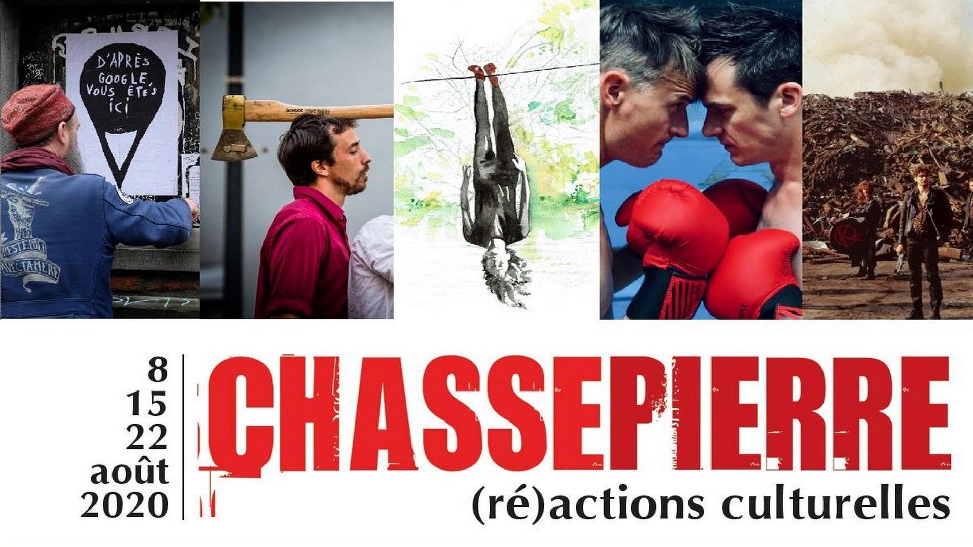 Le Festival de Chassepierre 2020 se décline en 3 week-ends symboliques