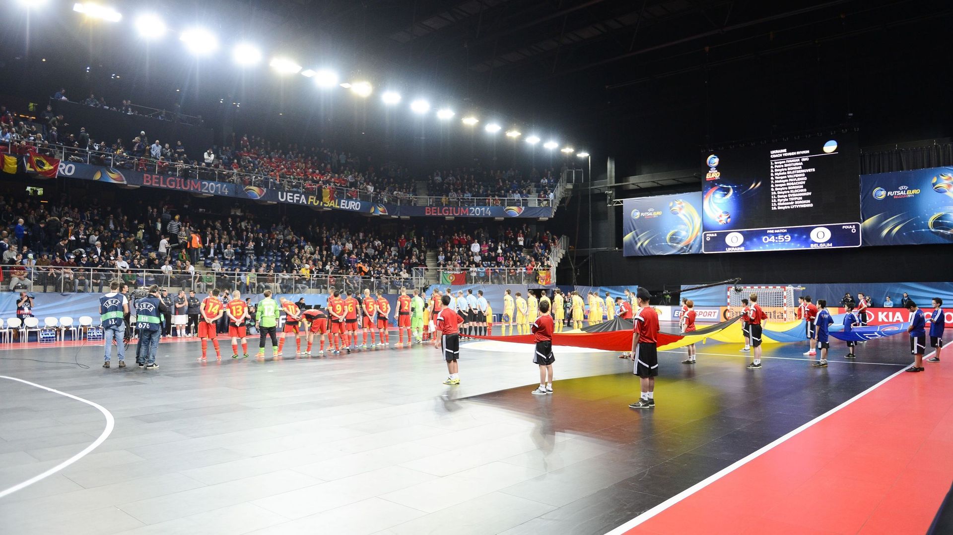 Le calendrier 20152016 de la D1 futsal dévoilé RTBF Actus