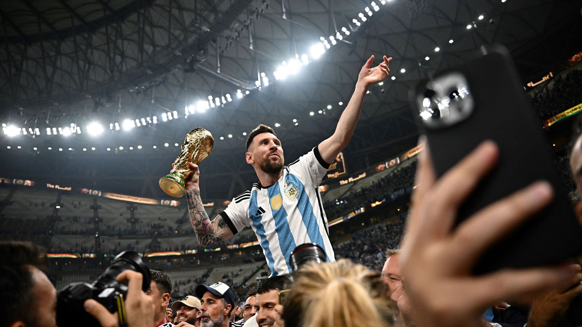 Lionel Messi est revenu sur son sacre en Coupe du monde.