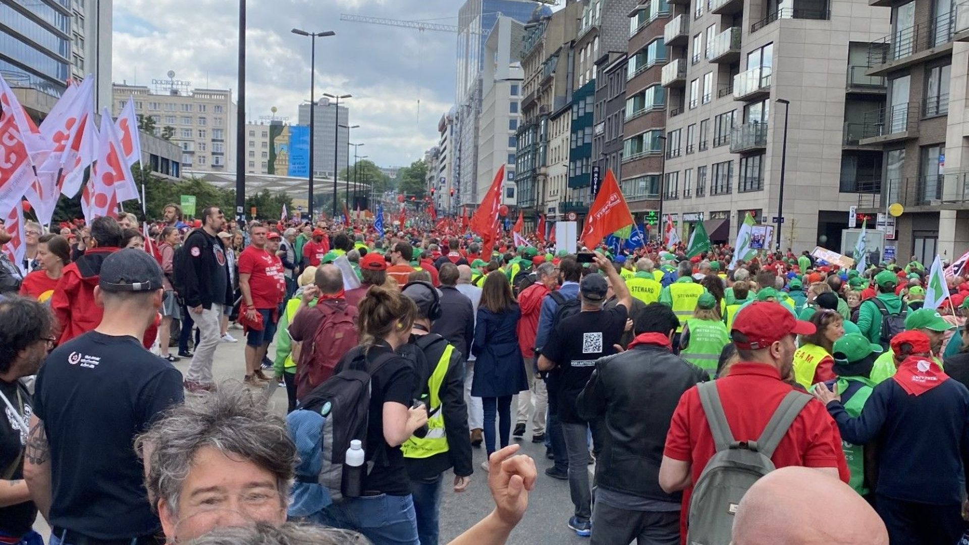 Manifestation du 14 octobre : 24.000 Liégeois attendus dans les rues de Bruxelles mardi