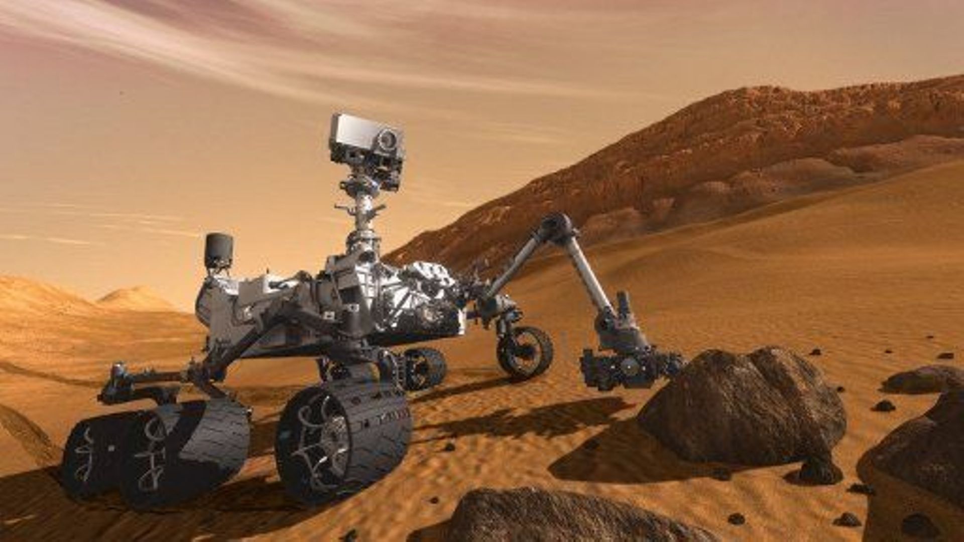 Mars le robot Curiosity identifie son premier caillou rtbf.be