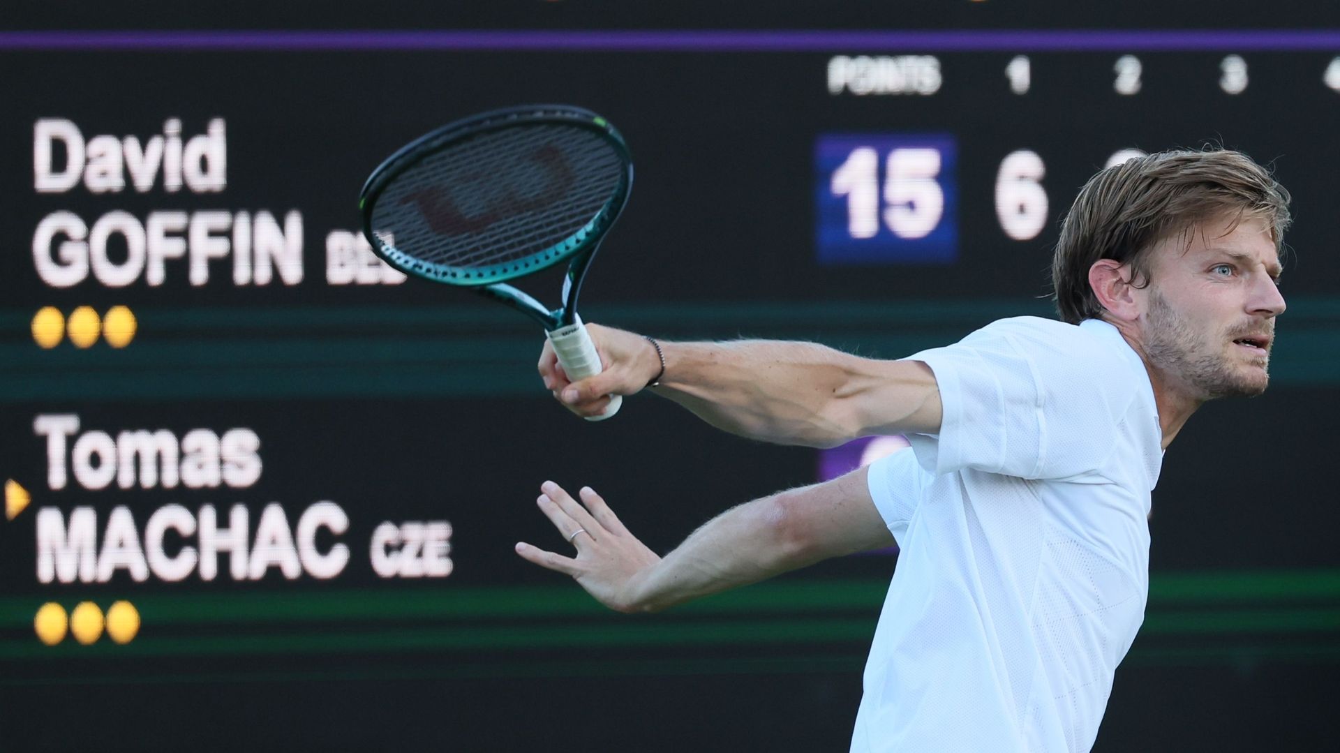 Wimbledon: David Goffin’s match interrupted as a result of darkness