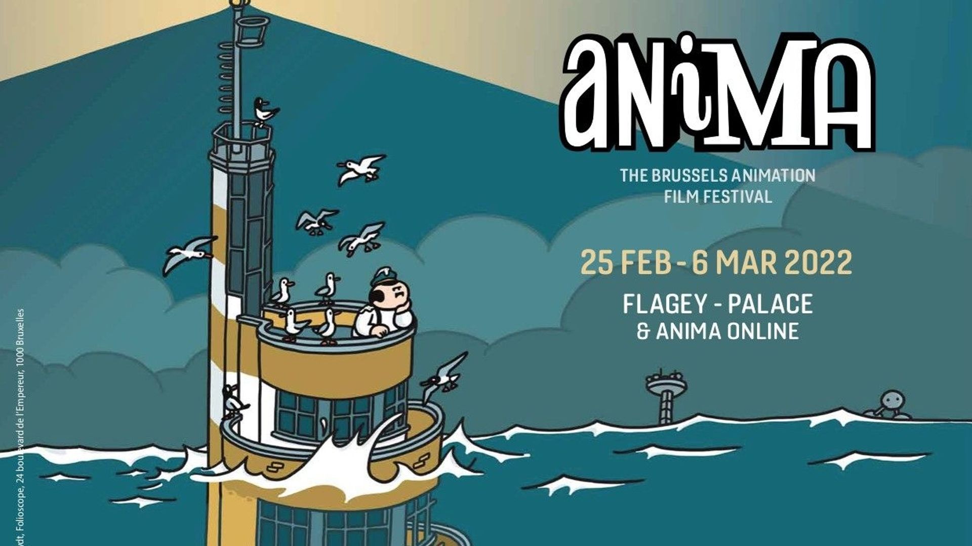 L’affiche du festival Anima 2022