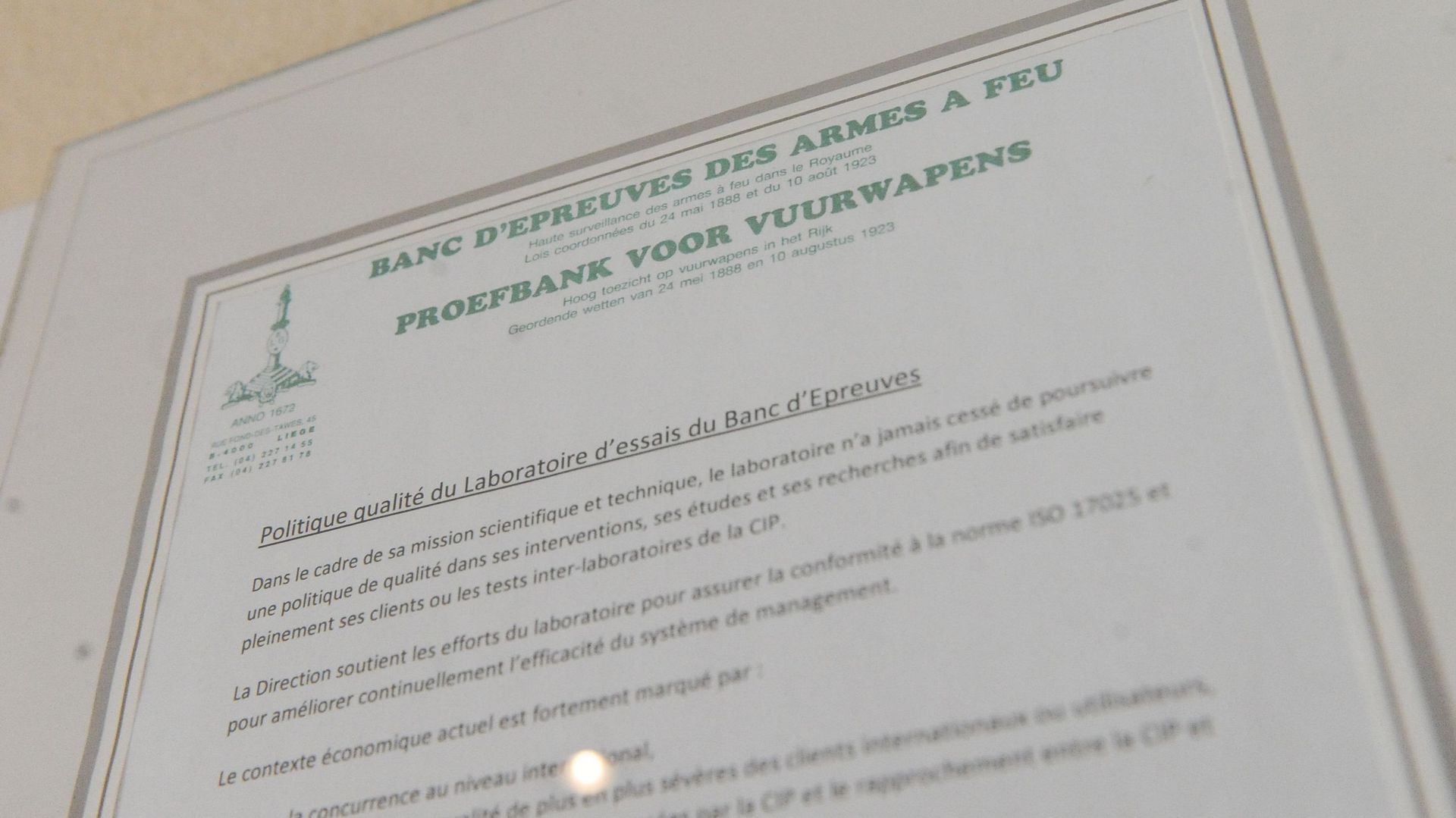 Banc D'épreuve Officiel Des Armes Finies -Saint-Etienne  Manufrance Fin 285043228697
