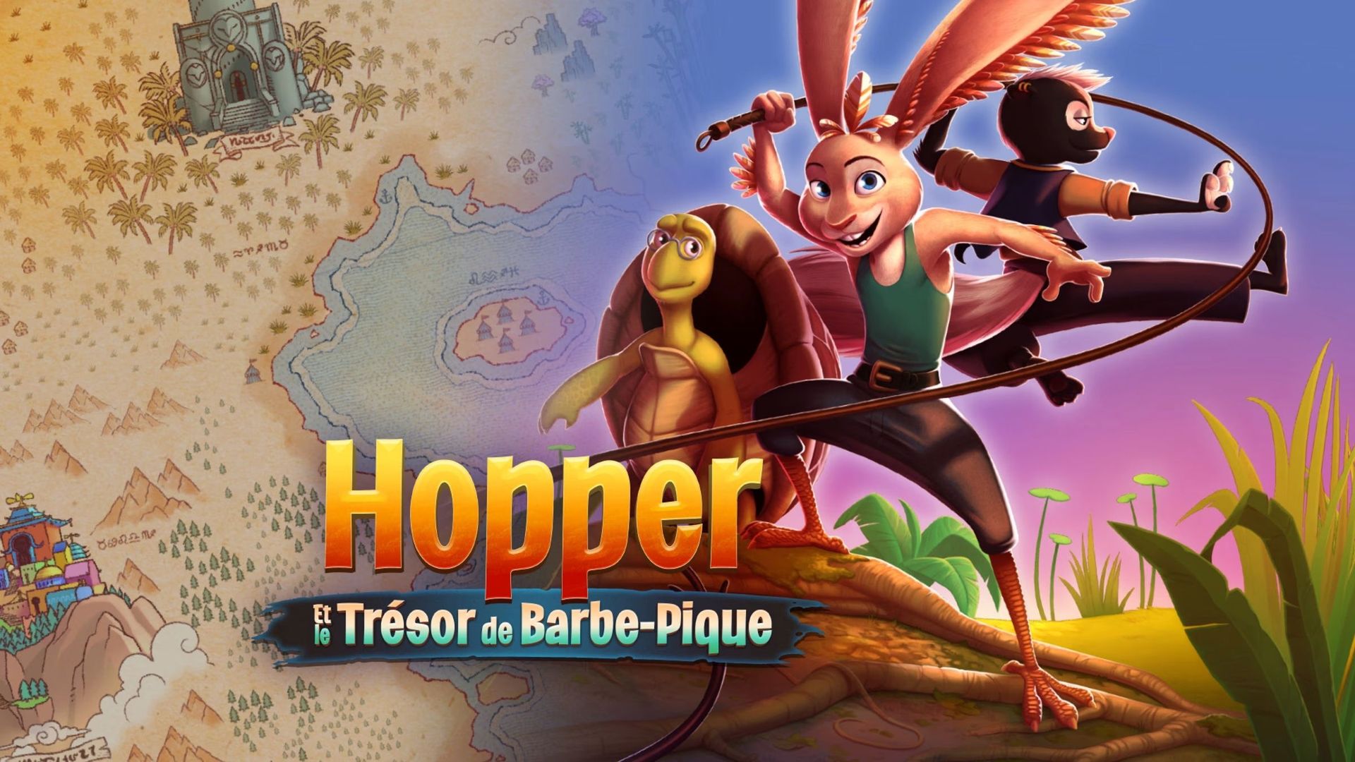"Hopper et le trésor de Barbe-Pique" : un jeu vidéo belge qui cache une chasse au trésor dans le monde réel