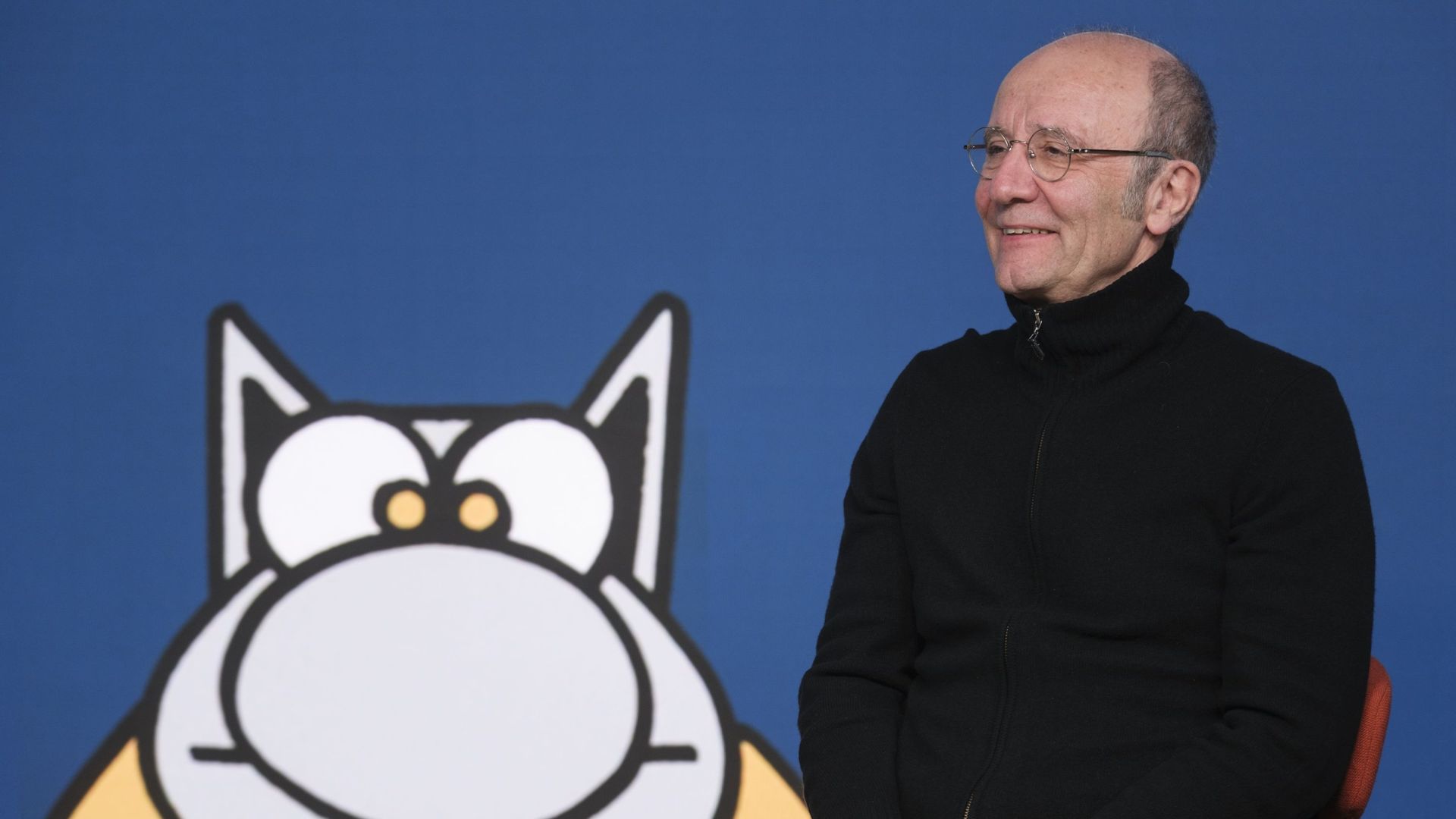 Philippe Geluck dévoile une nouvelle statue du Chat à Andenne - RTBF Actus