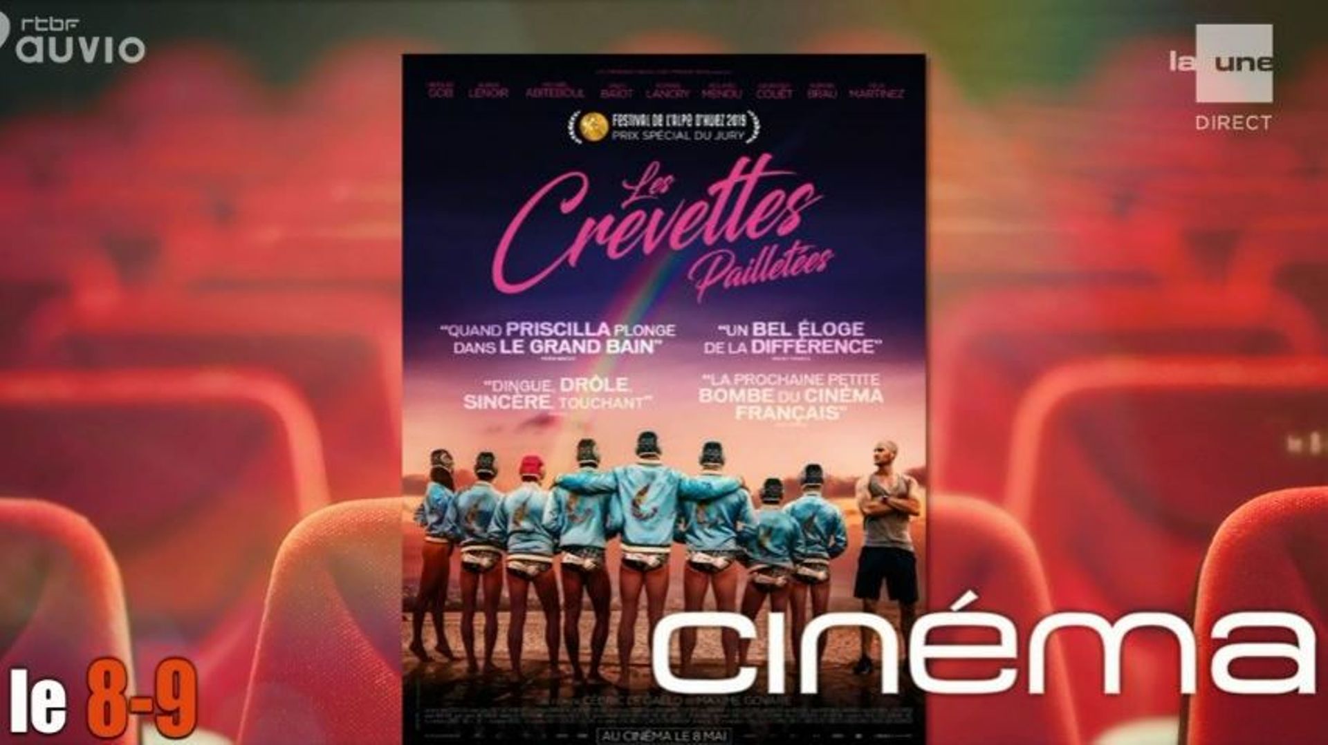 Les crevettes pailletées, un méga vent de fraicheur - RTBF Actus