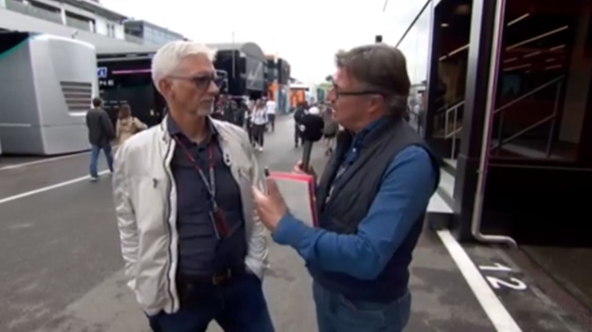 Drama en las 24 Horas de Spa – Gaëtan Vigneron con Damon Hill: “¿Se supone que debes conducir cuando no puedes ver?”