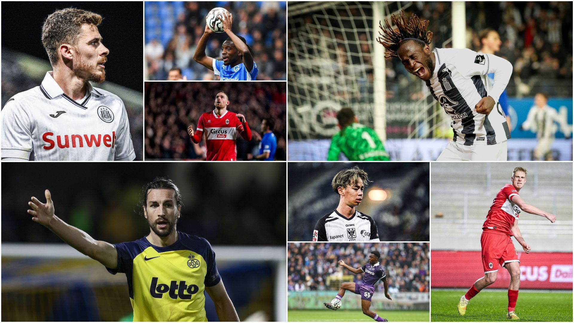 Hazard, Burgess, Guiagon : le 11 des joueurs de Pro League en fin de contrat dans 6 mois