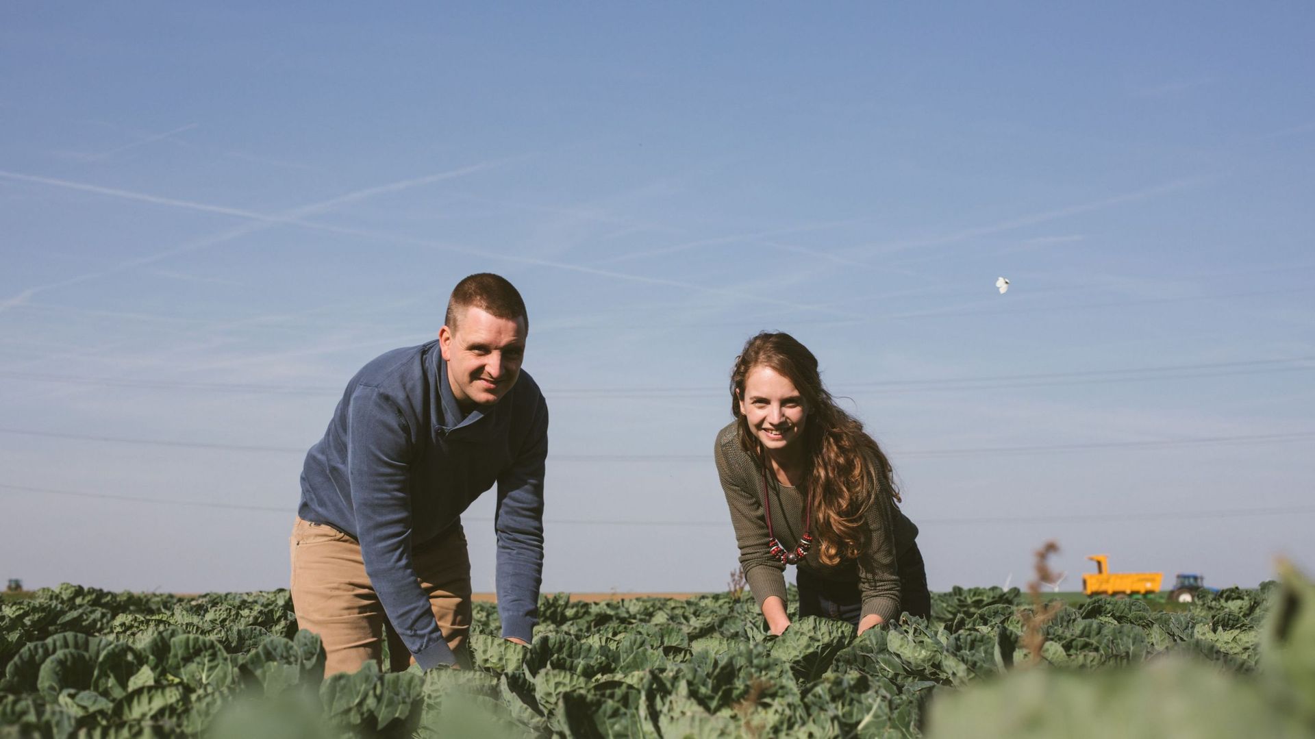 Thomas et Hélène Geeraerts ont fait le choix de l'agriculture biologique il y a 5 ans