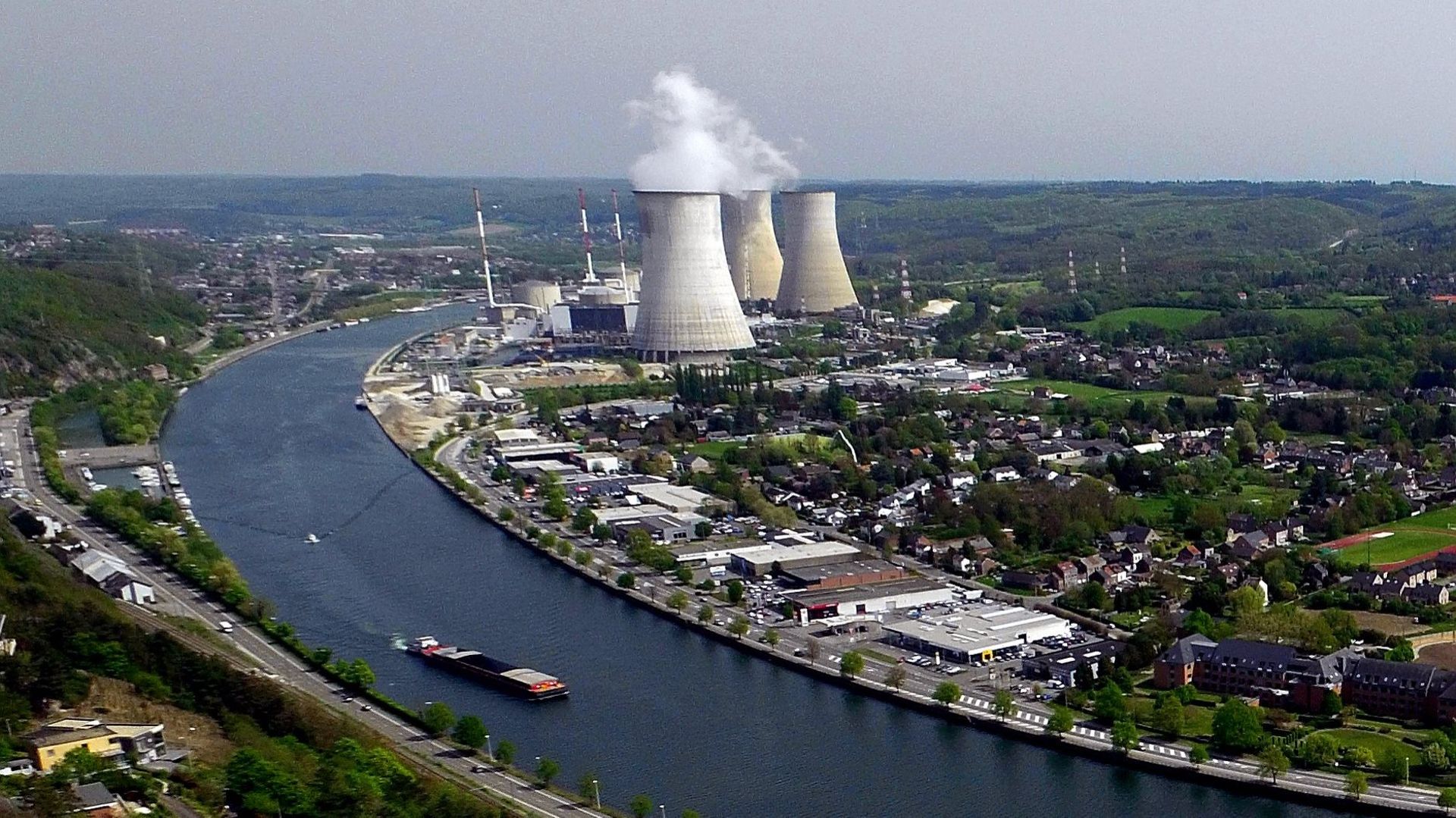 Centrale de Tihange, en 2019 ( illustration)